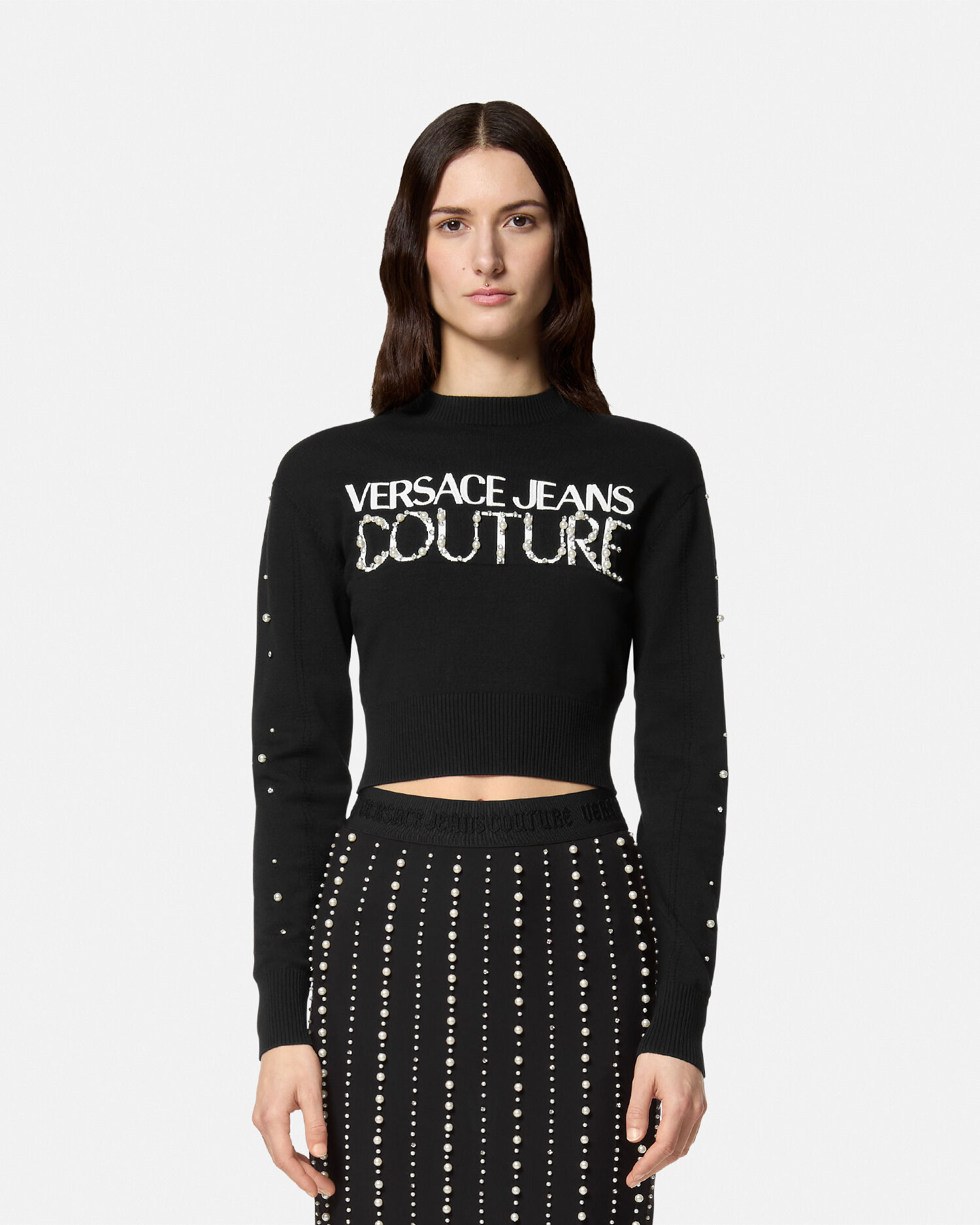 Versace sweater black sale