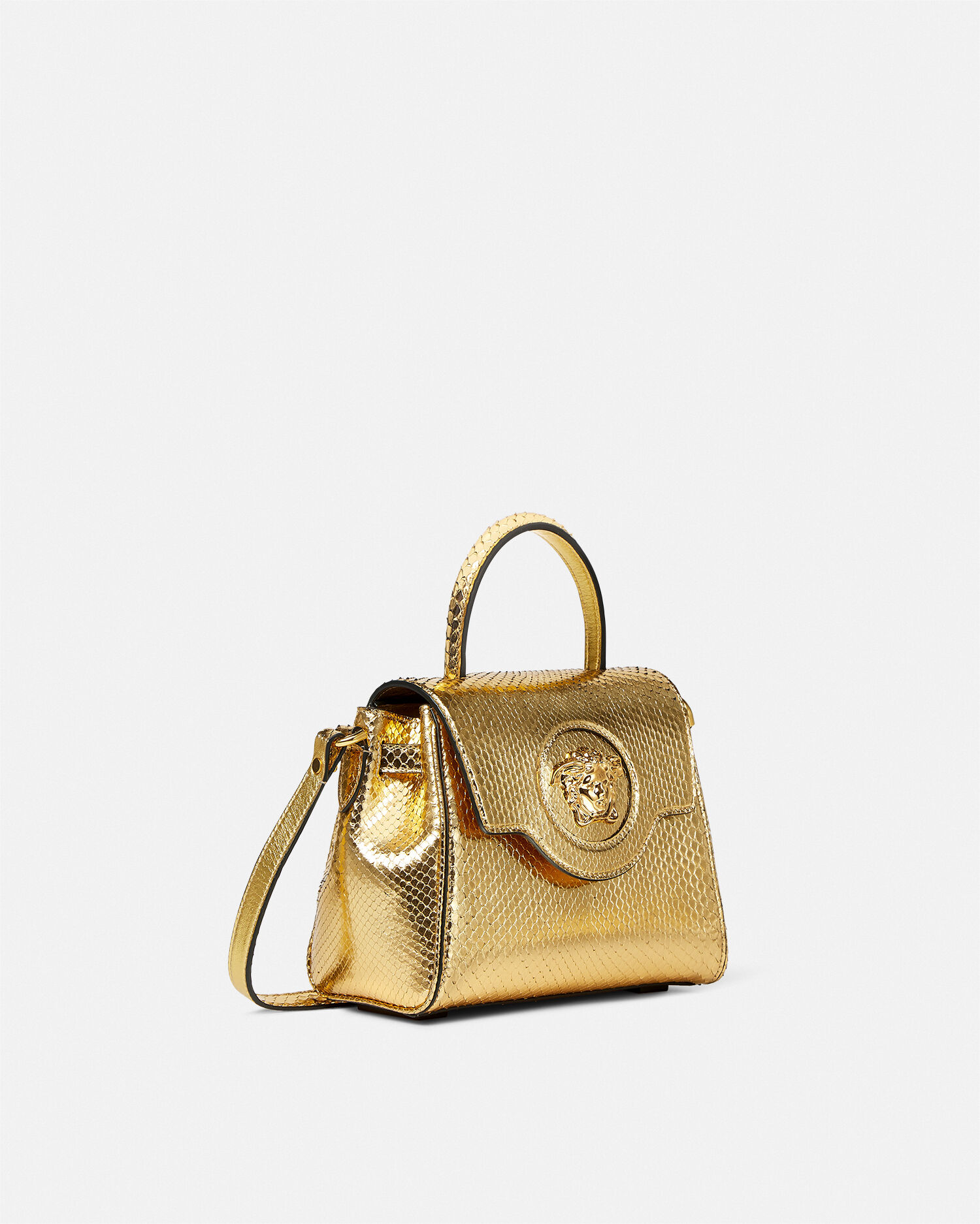 Versace La Medusa Python Small Handbag for Women Online Store EU