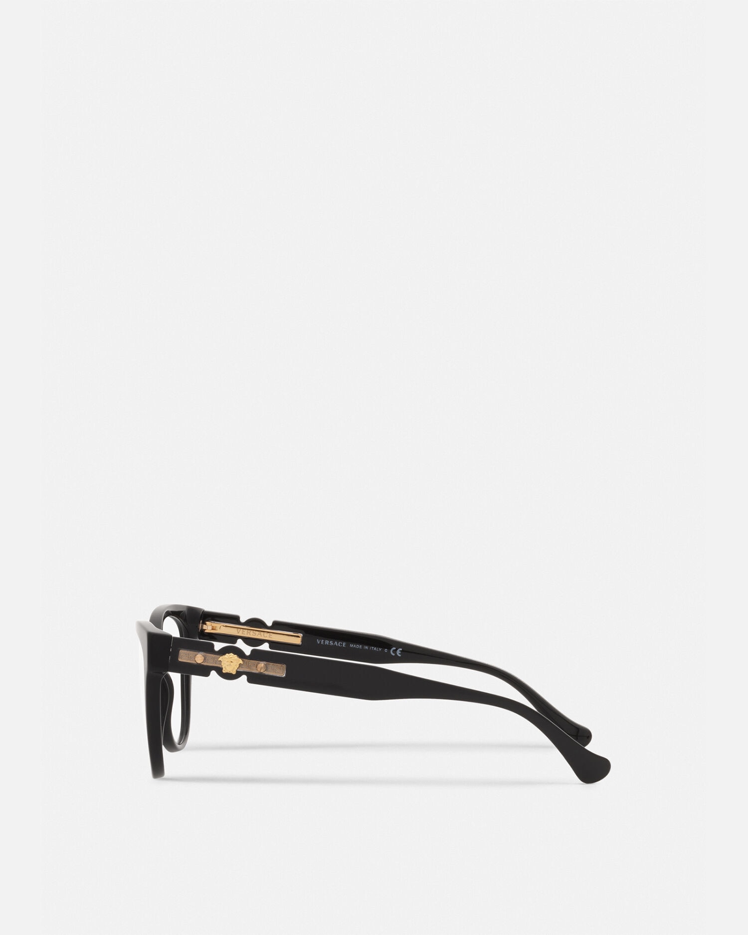 Black versace glasses hotsell