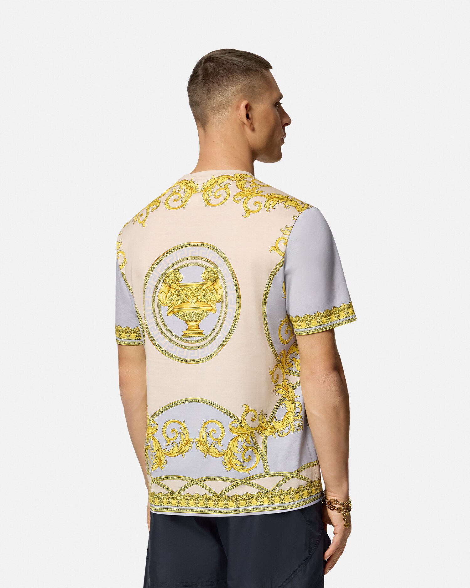 Versace T Shirt Stampata