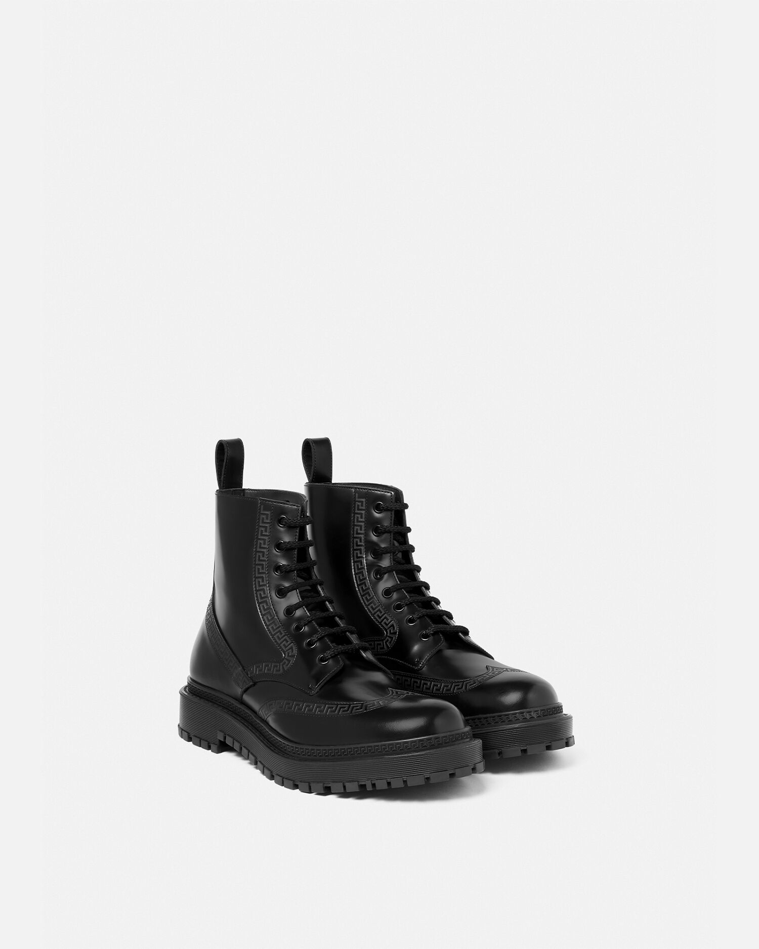 Versace boots mens price sales