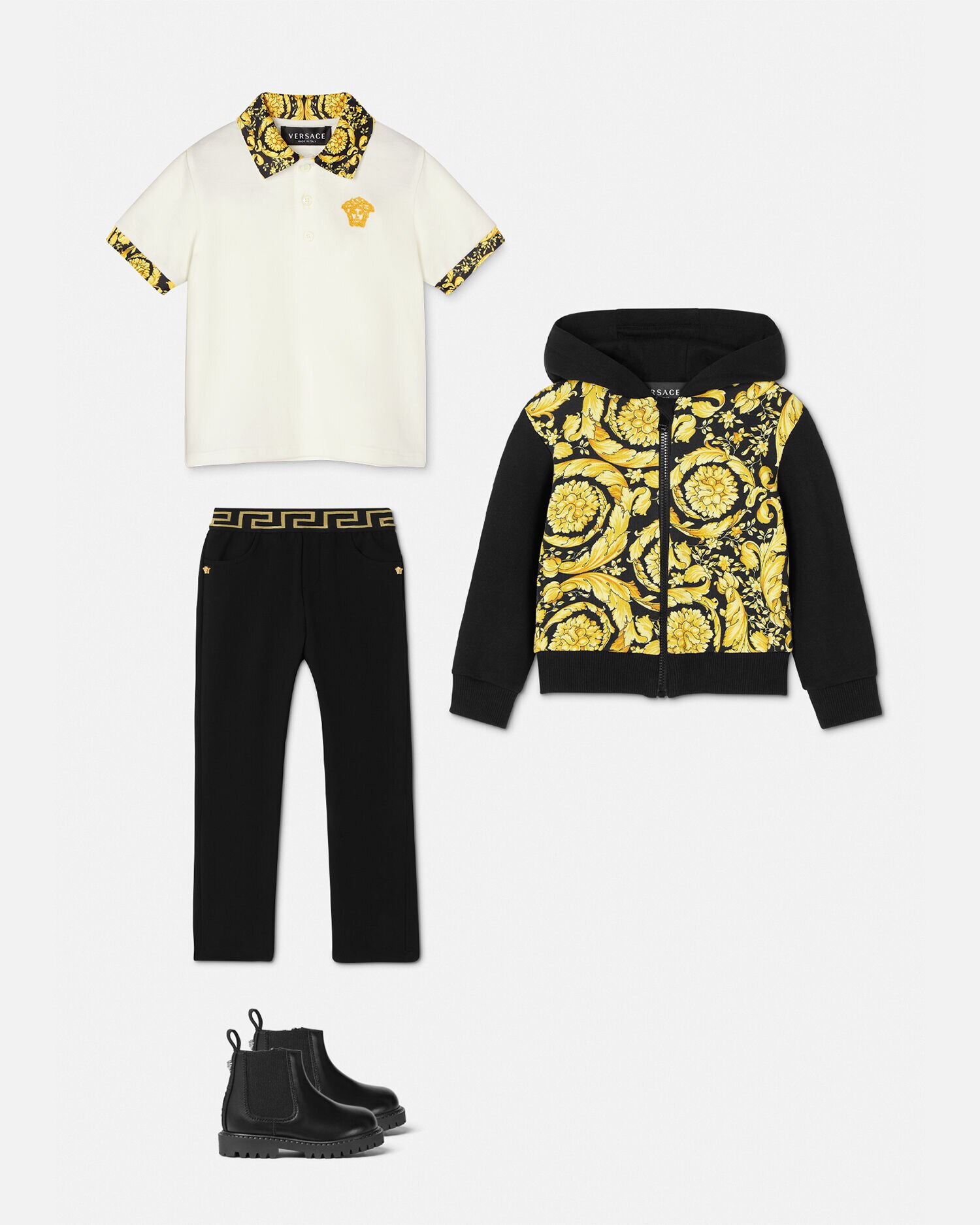 Boys versace shop tops