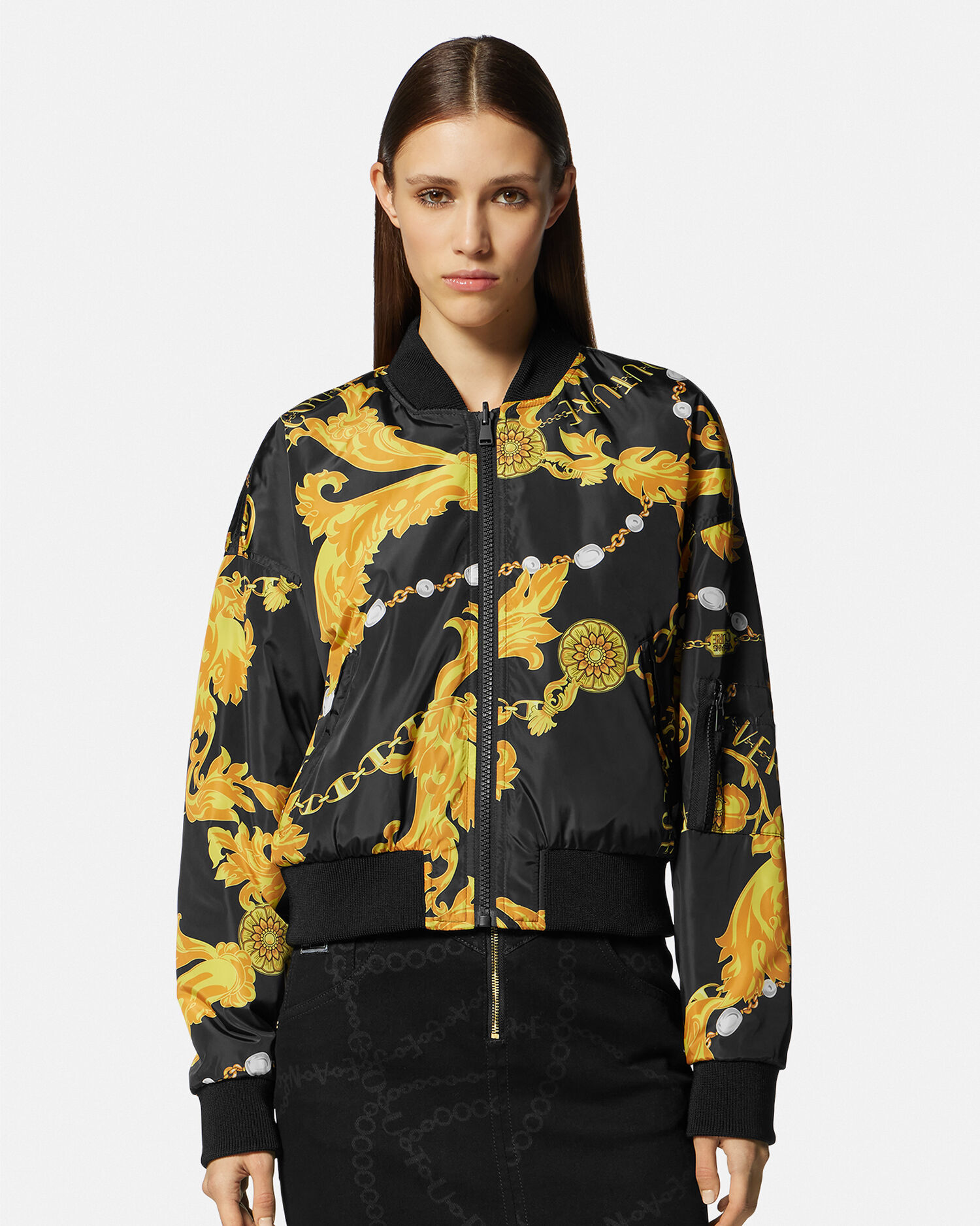 Versace chain best sale jacket