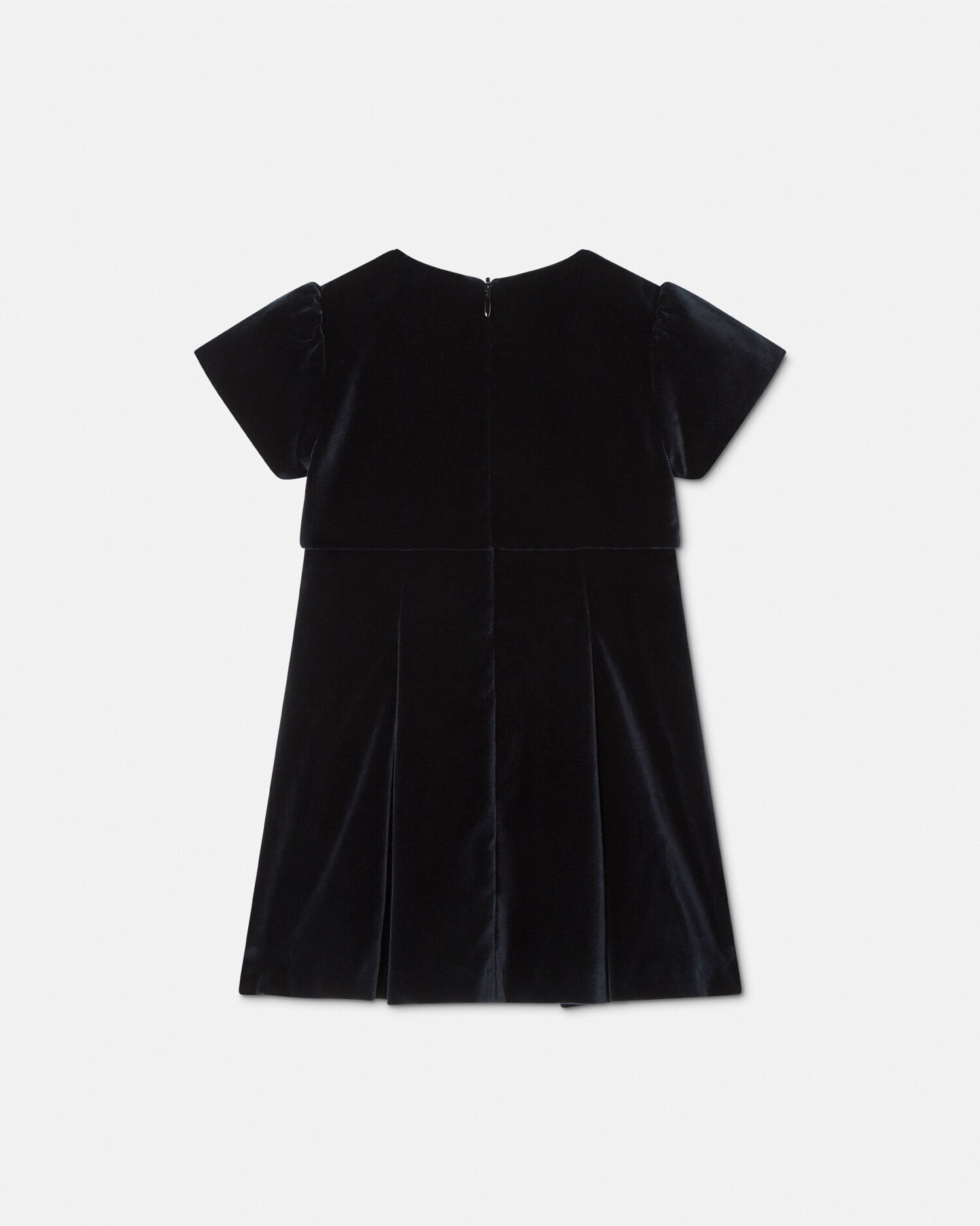 Black velvet baby dress sales