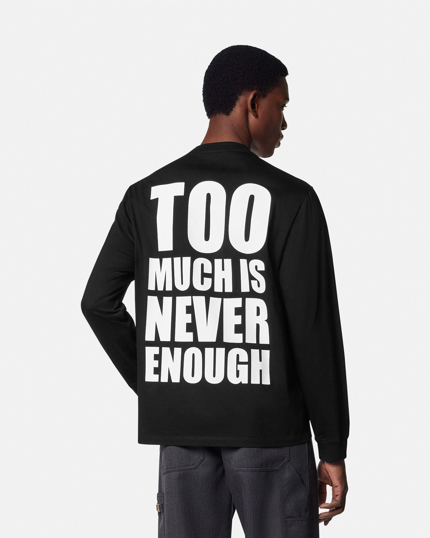 Medusa Rock Long-Sleeved T-Shirt | VERSACE US