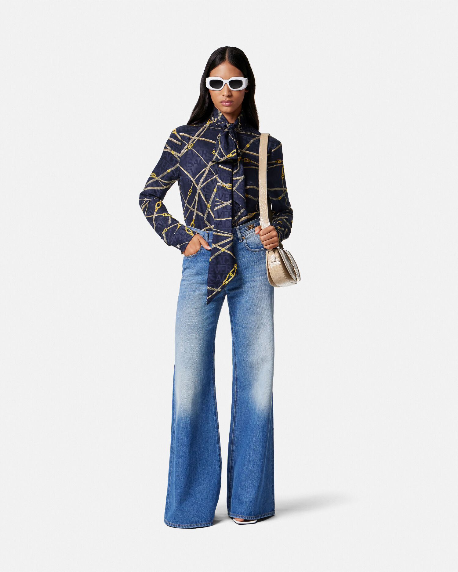 Camisas y blusas de sastrer a mujer VERSACE ES