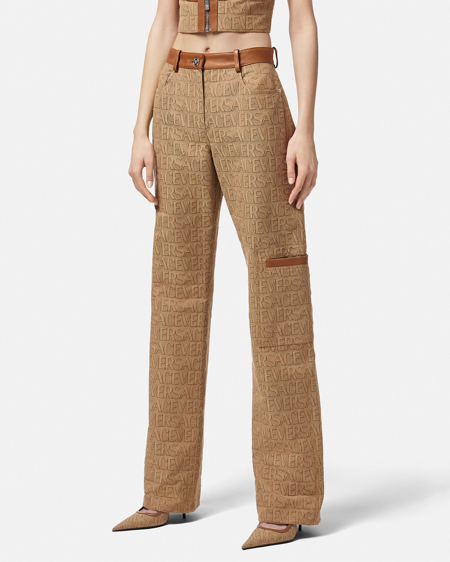 Pantalon versace mujer deals