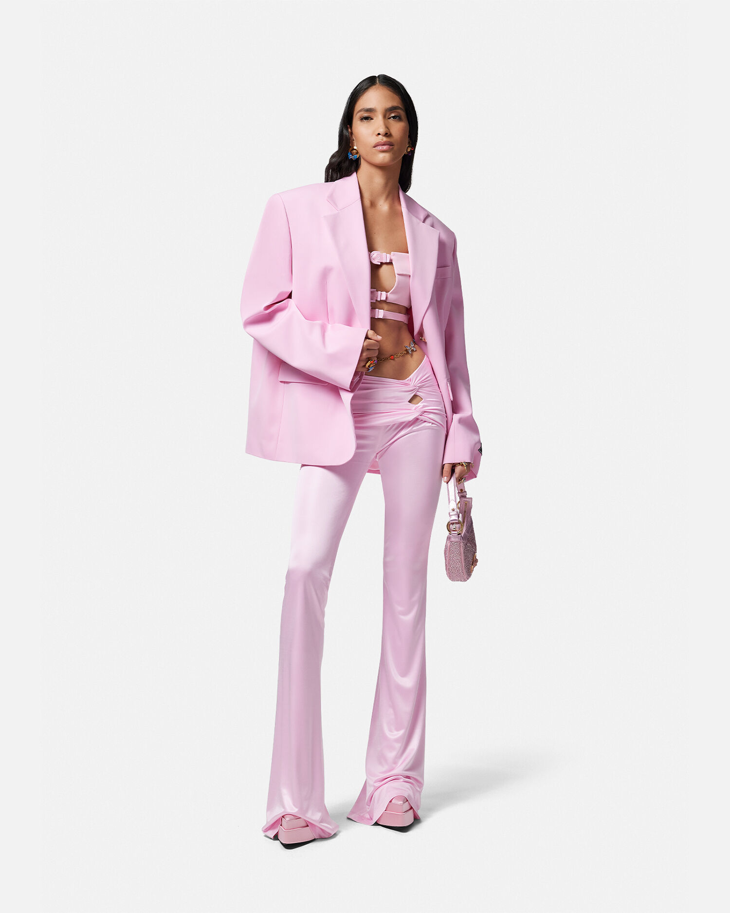 Versace pink clearance blazer