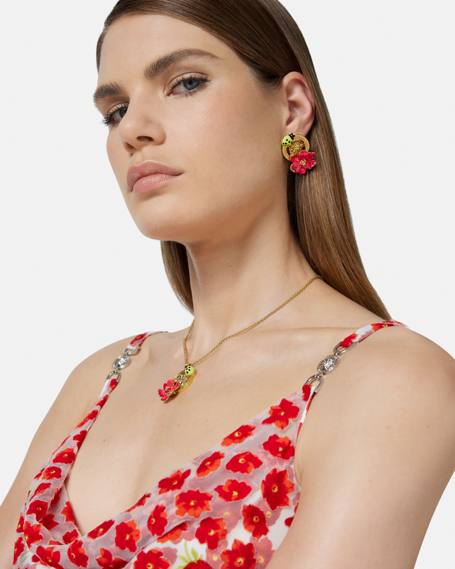 Versace inspired earrings on sale