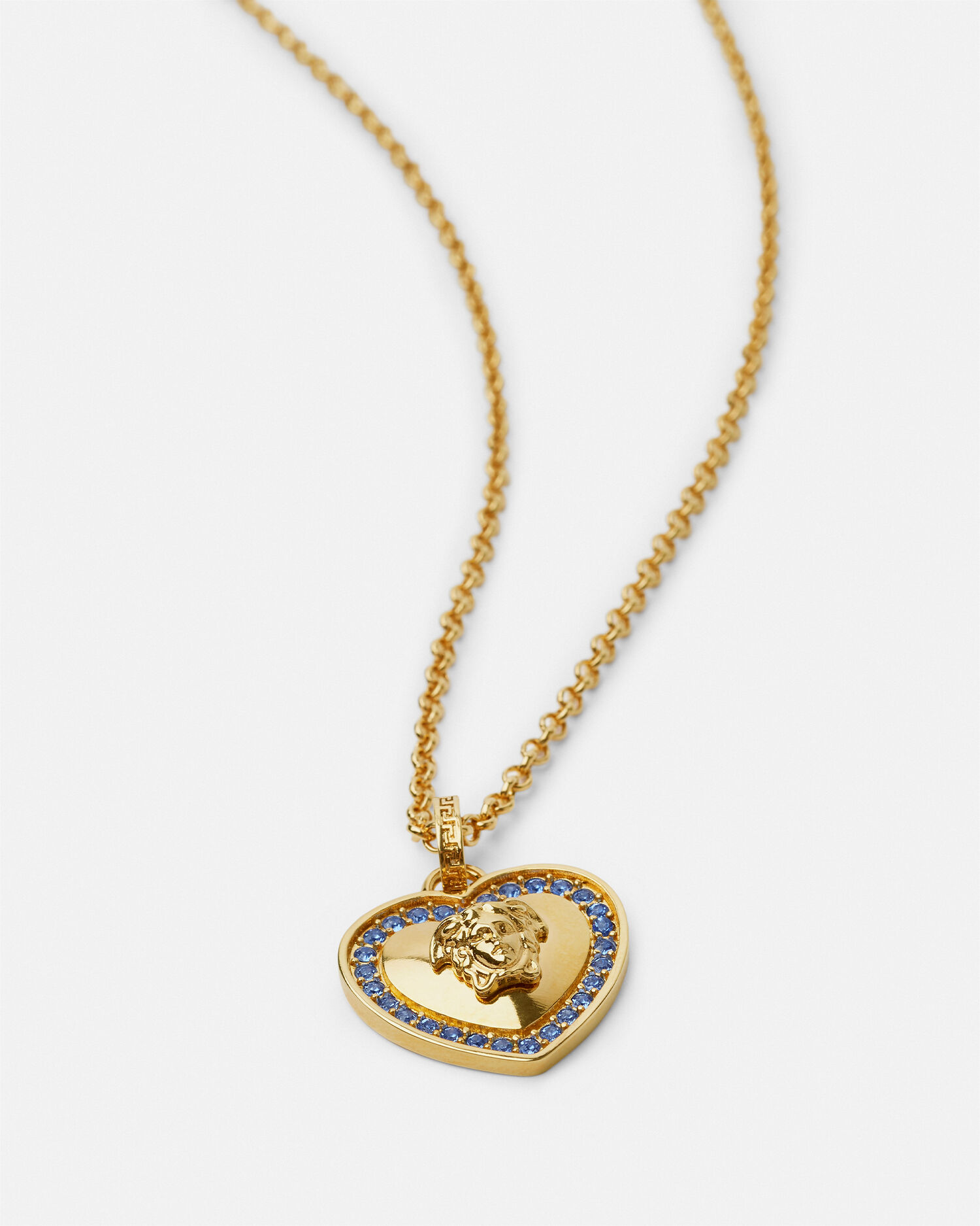 Versace heart necklace hotsell