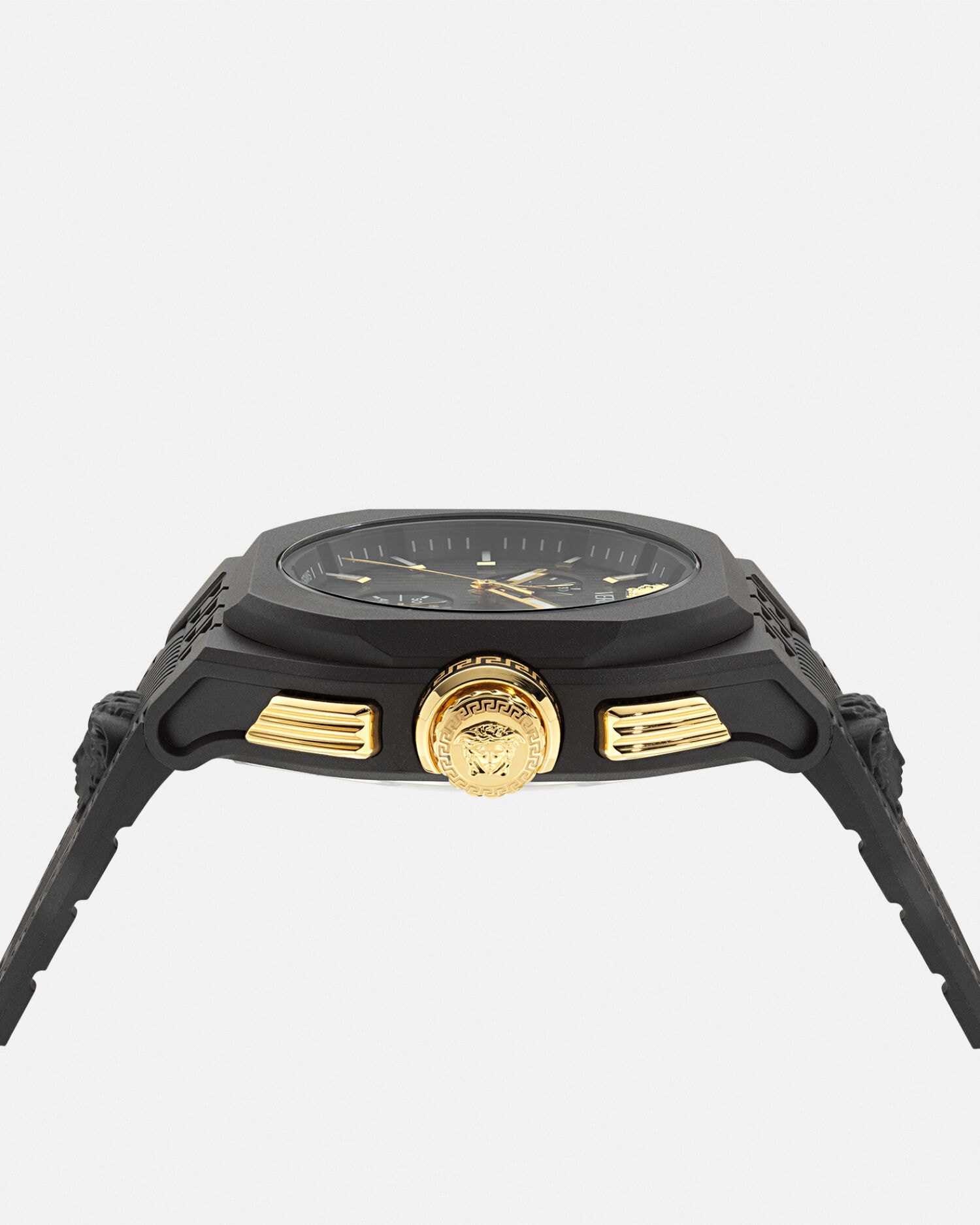 V-Legend Chrono Watch Black | VERSACE US