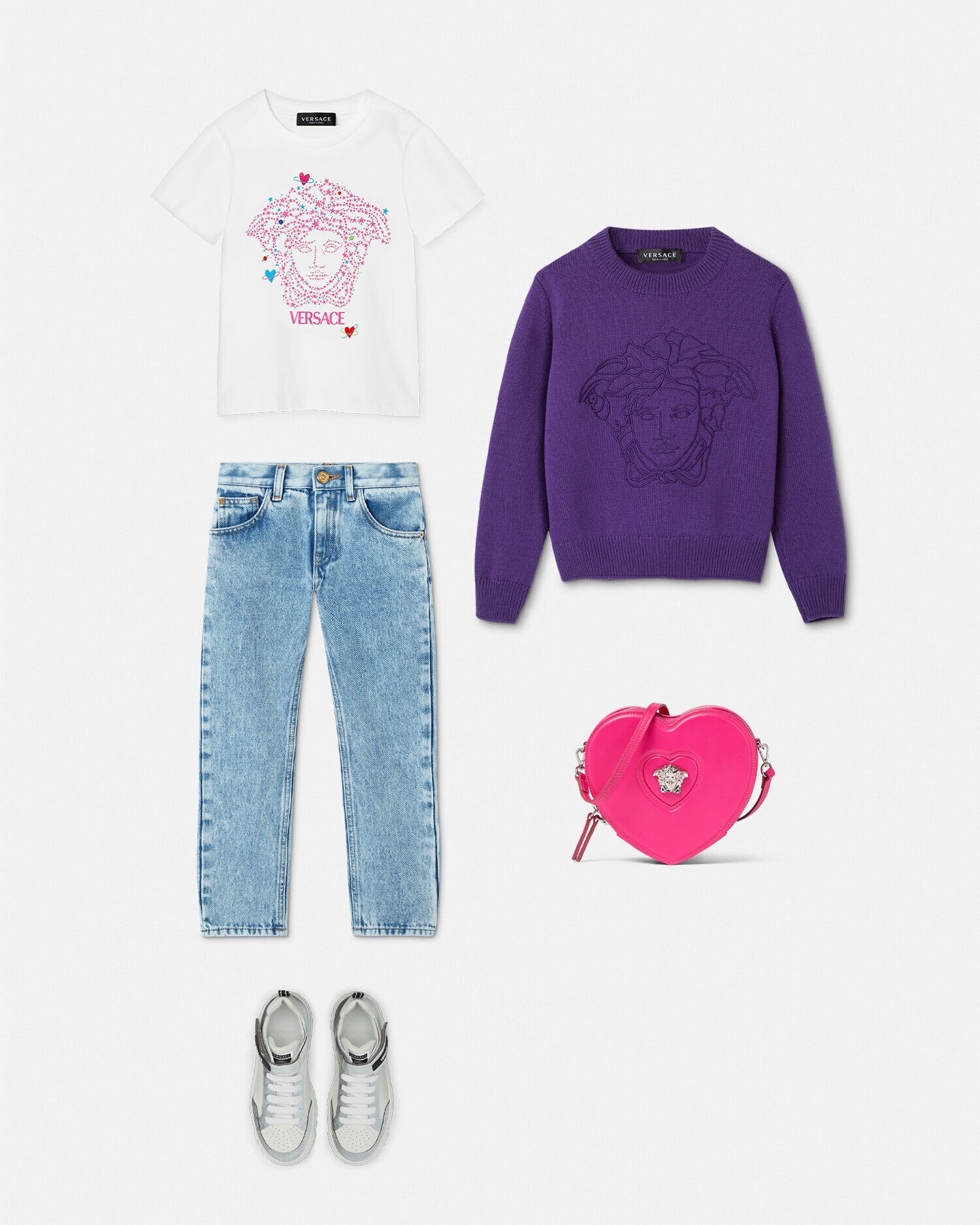 Versace medusa best sale star t shirt