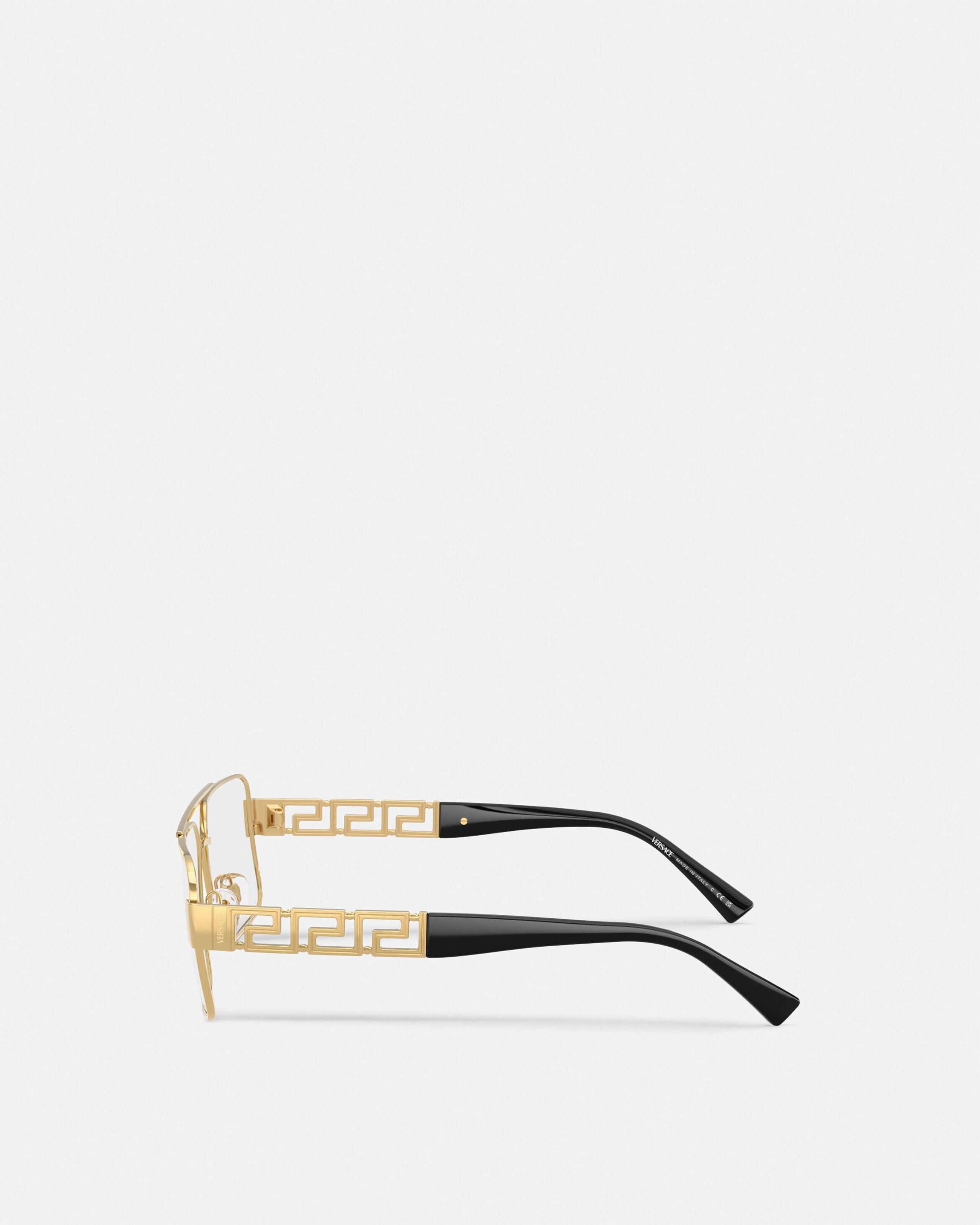 Greca Navigator Glasses Gold | VERSACE US