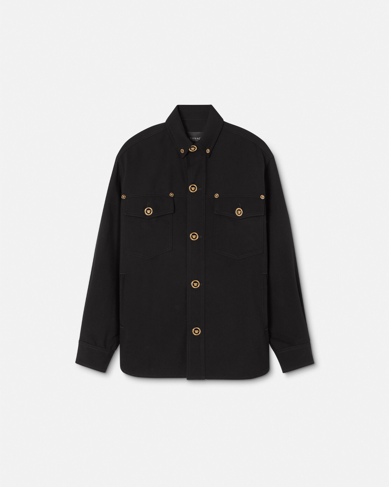 Camicia versace nera store