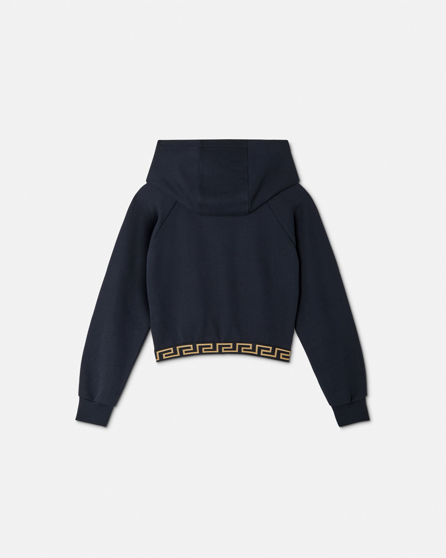 Versace greco zip hooded sweatshirt cheap