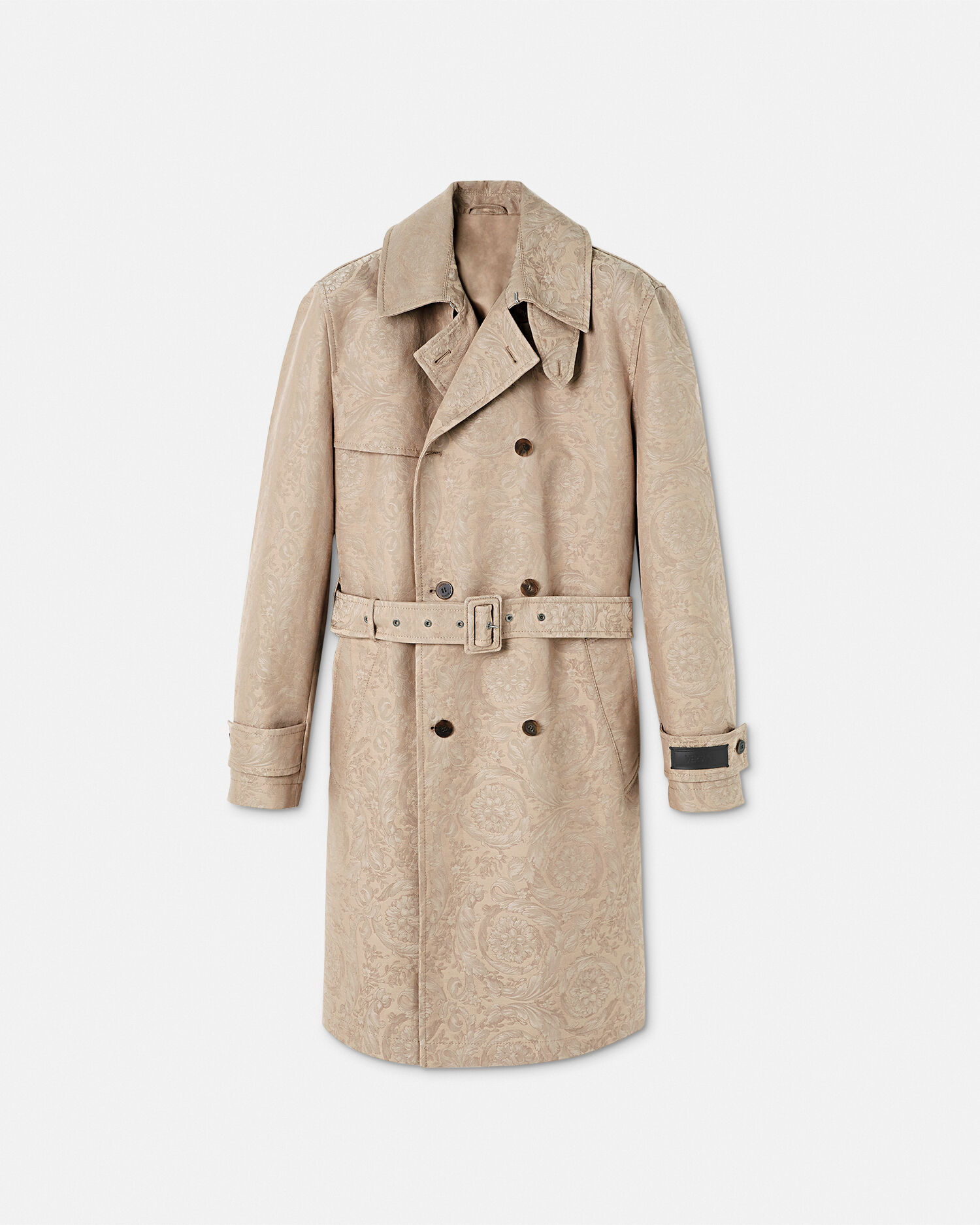 Versace trench coat hot sale mens