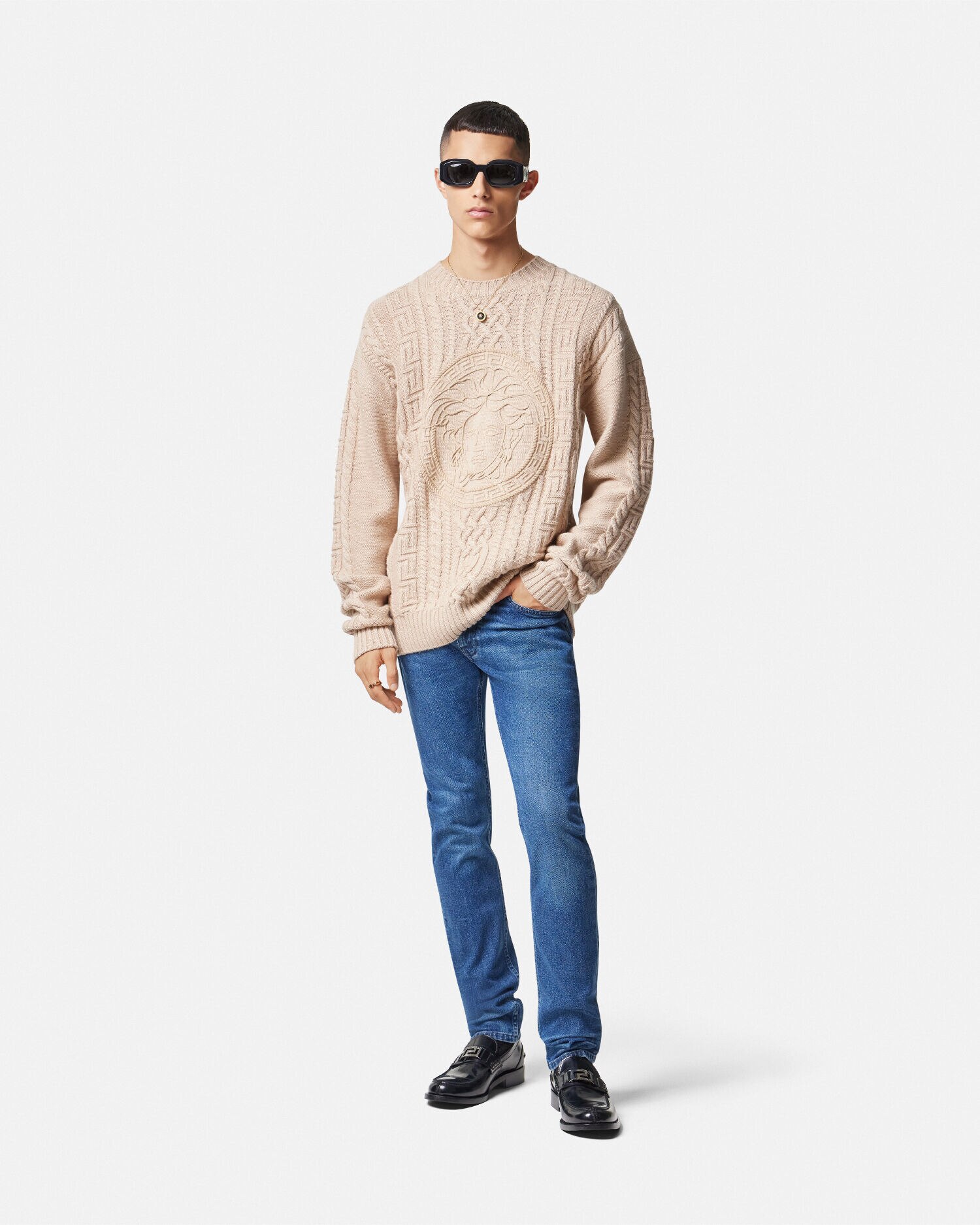 Jeans discount versace uomo