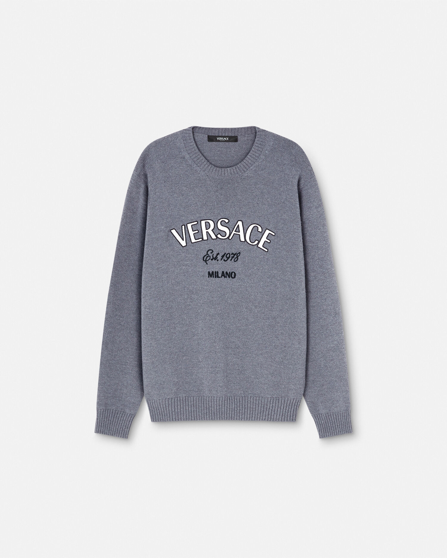 Versace Milano Stamp Jumper Gray Versace GB