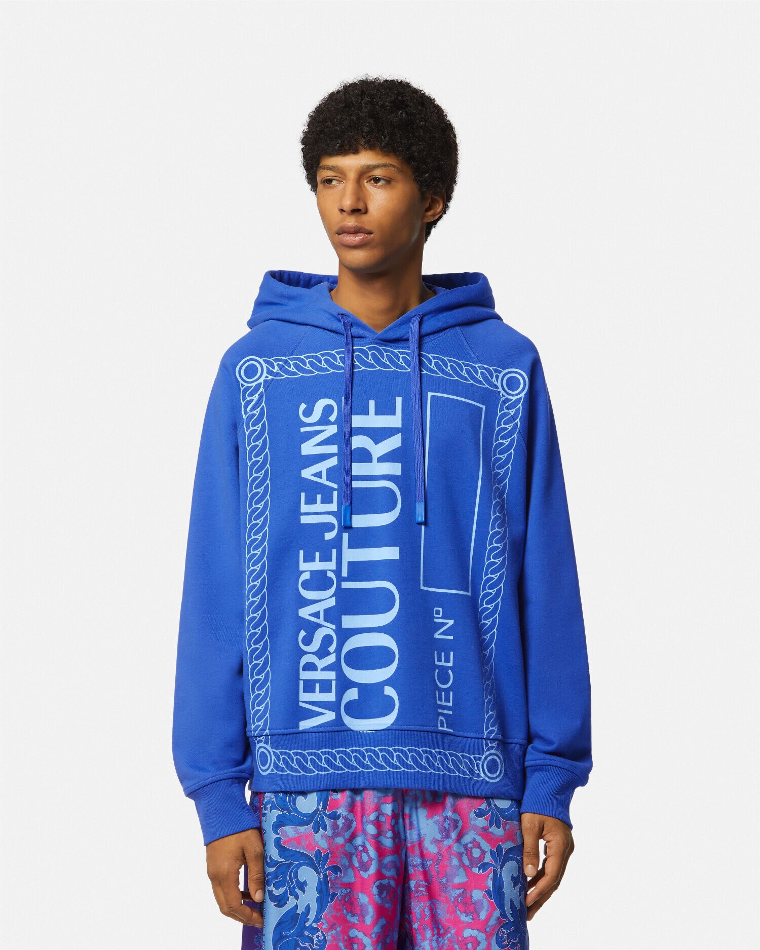 Versace logo discount hoodie
