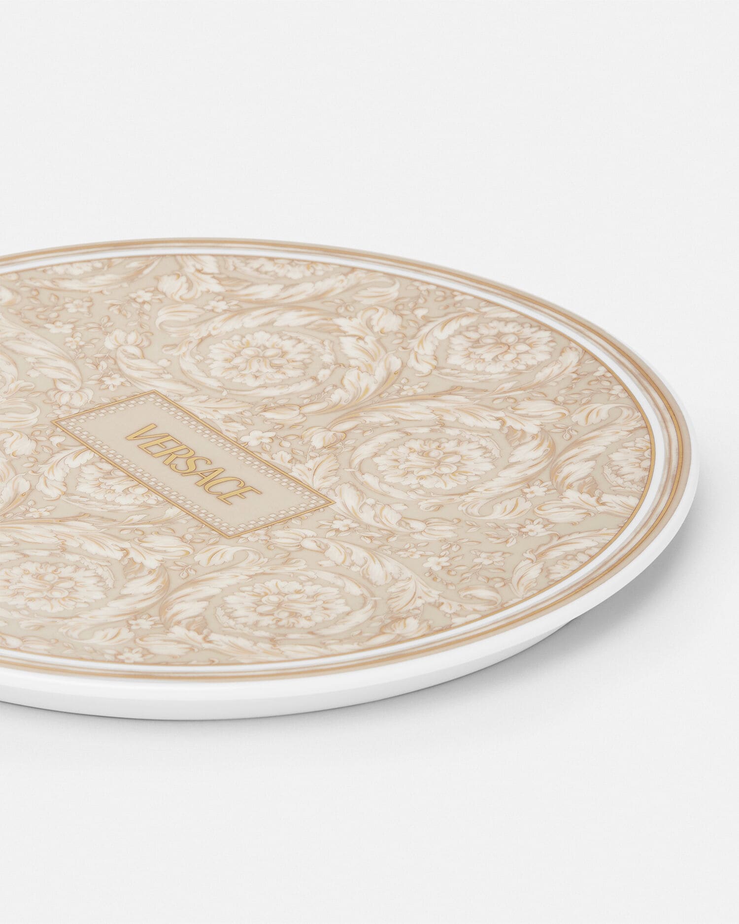 Barocco Beige Bowl Lid 7.3"