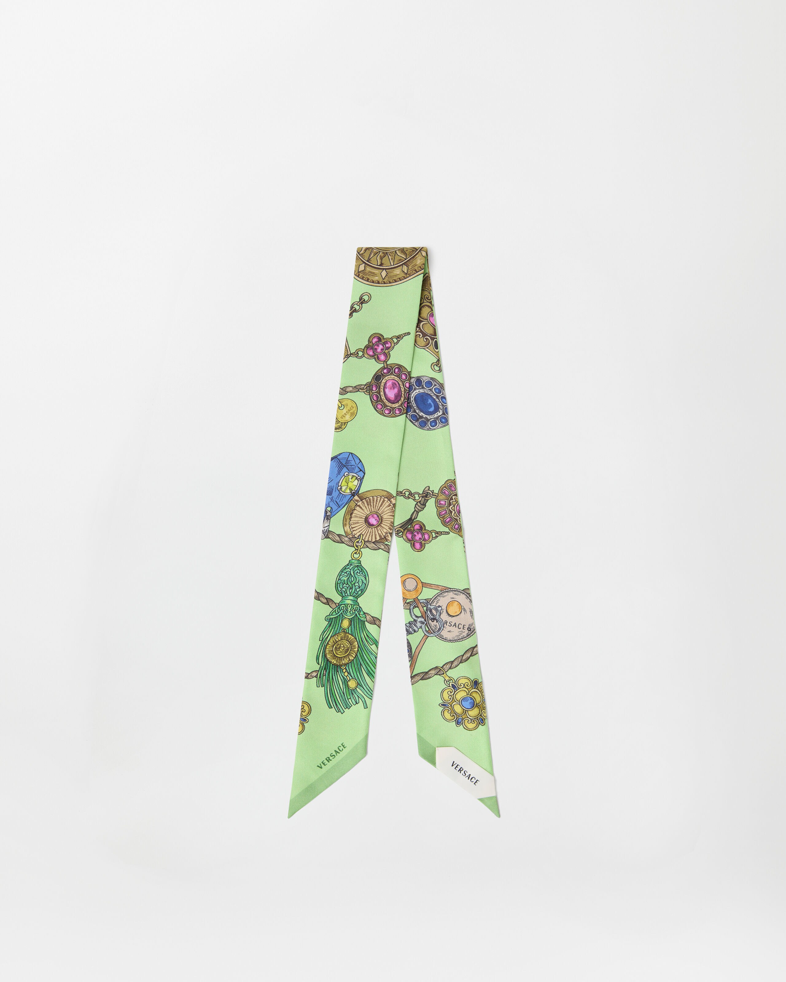Versace ハリウッド映画 ポスター シルク スカーフ ヴェルサーチ Women's Hats, Gloves, Scarves, and Foulard Collection