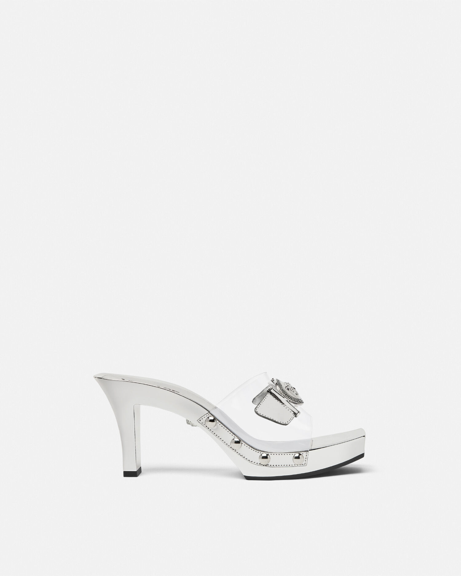 Versace transparent heels new arrivals