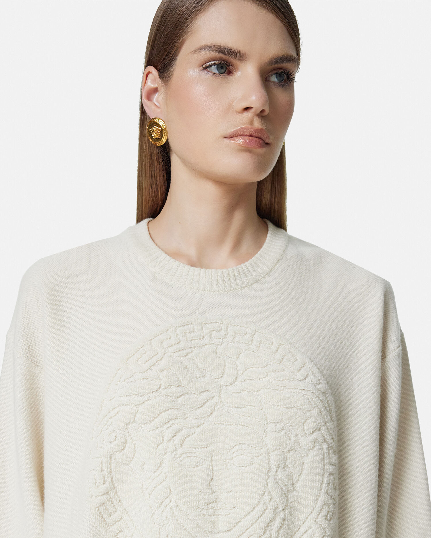 Versace sweater white cheap