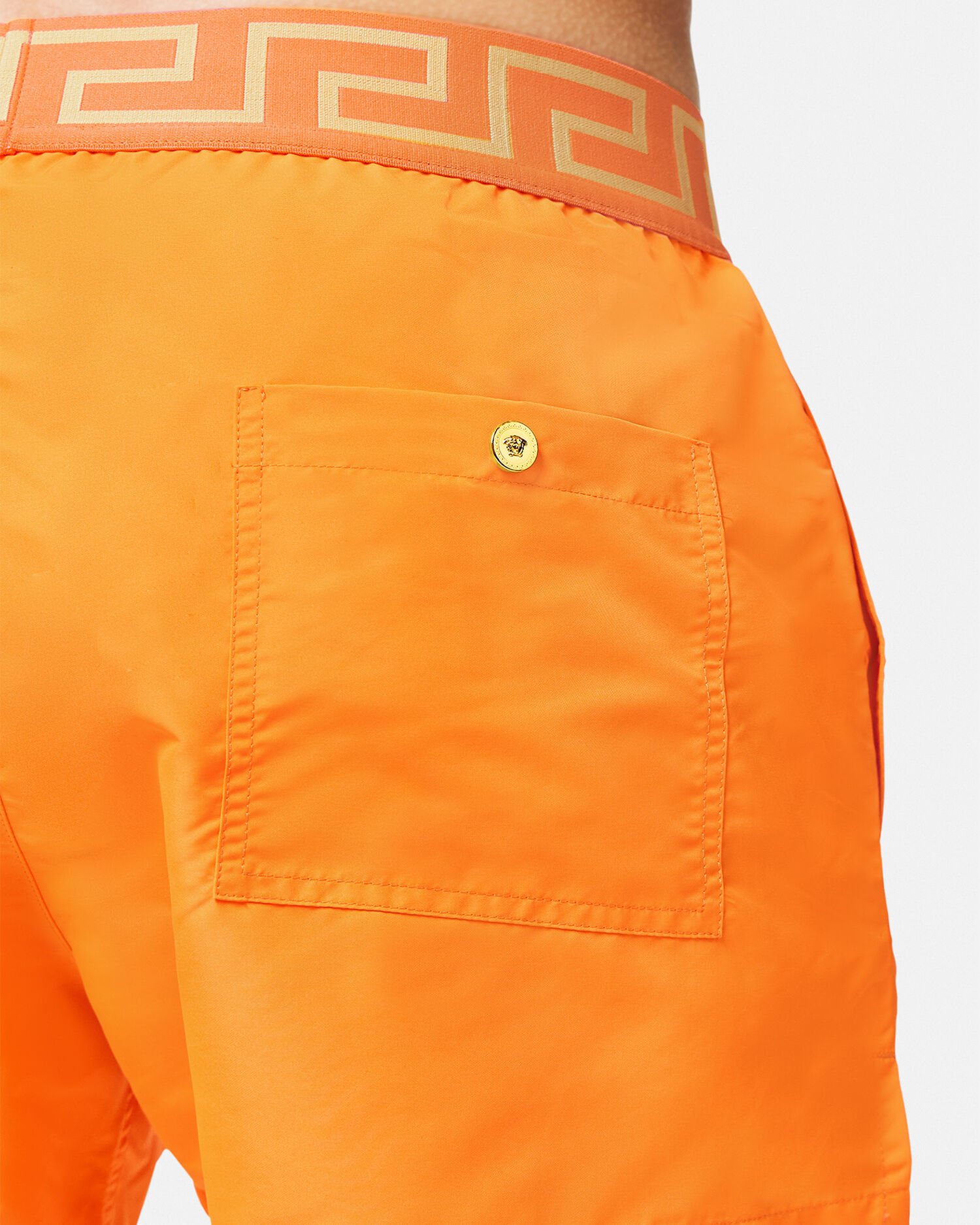 Versace greca store border swim shorts