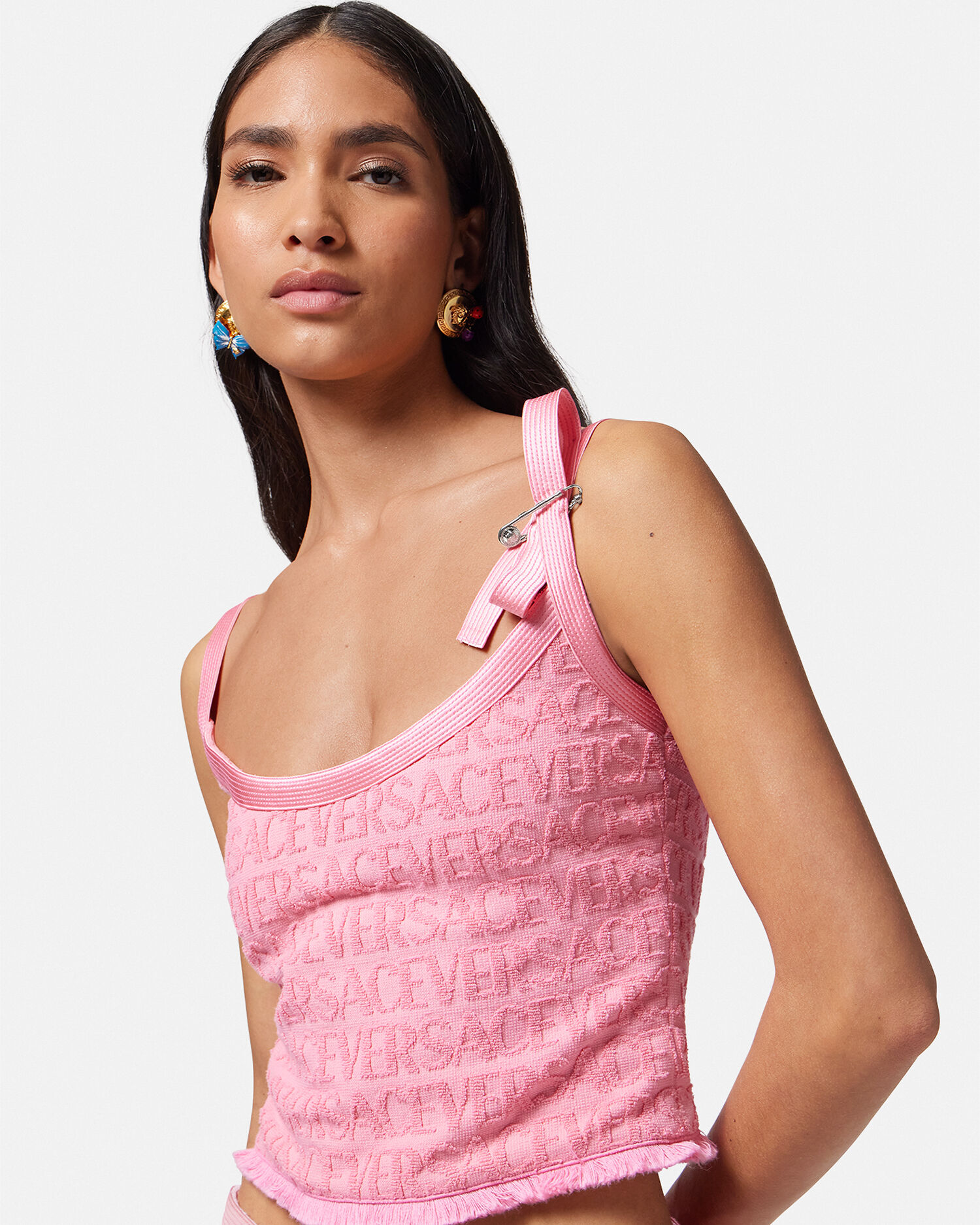 Versace clearance pink top