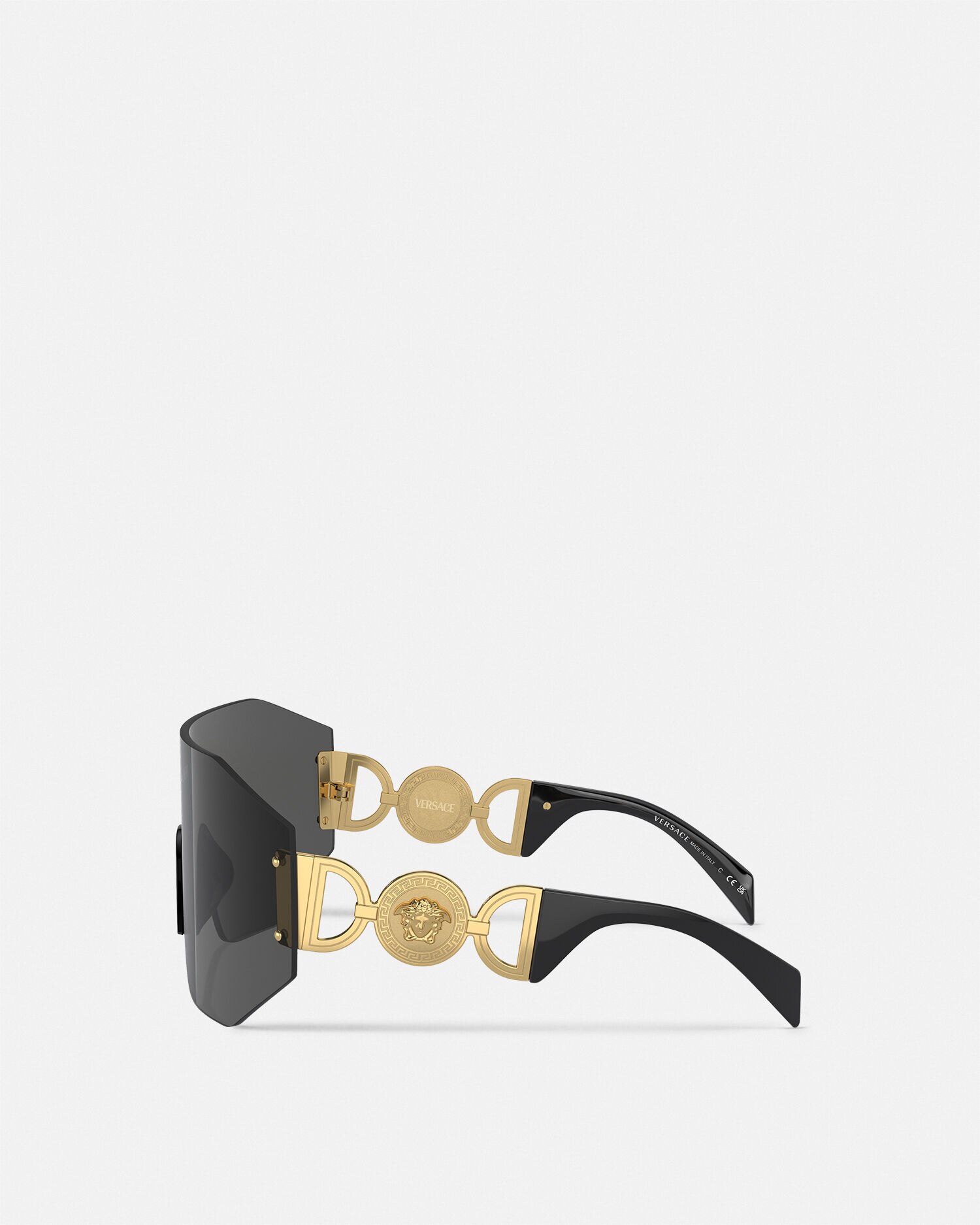 Medusa 95 Mask Sunglasses Black VERSACE CA