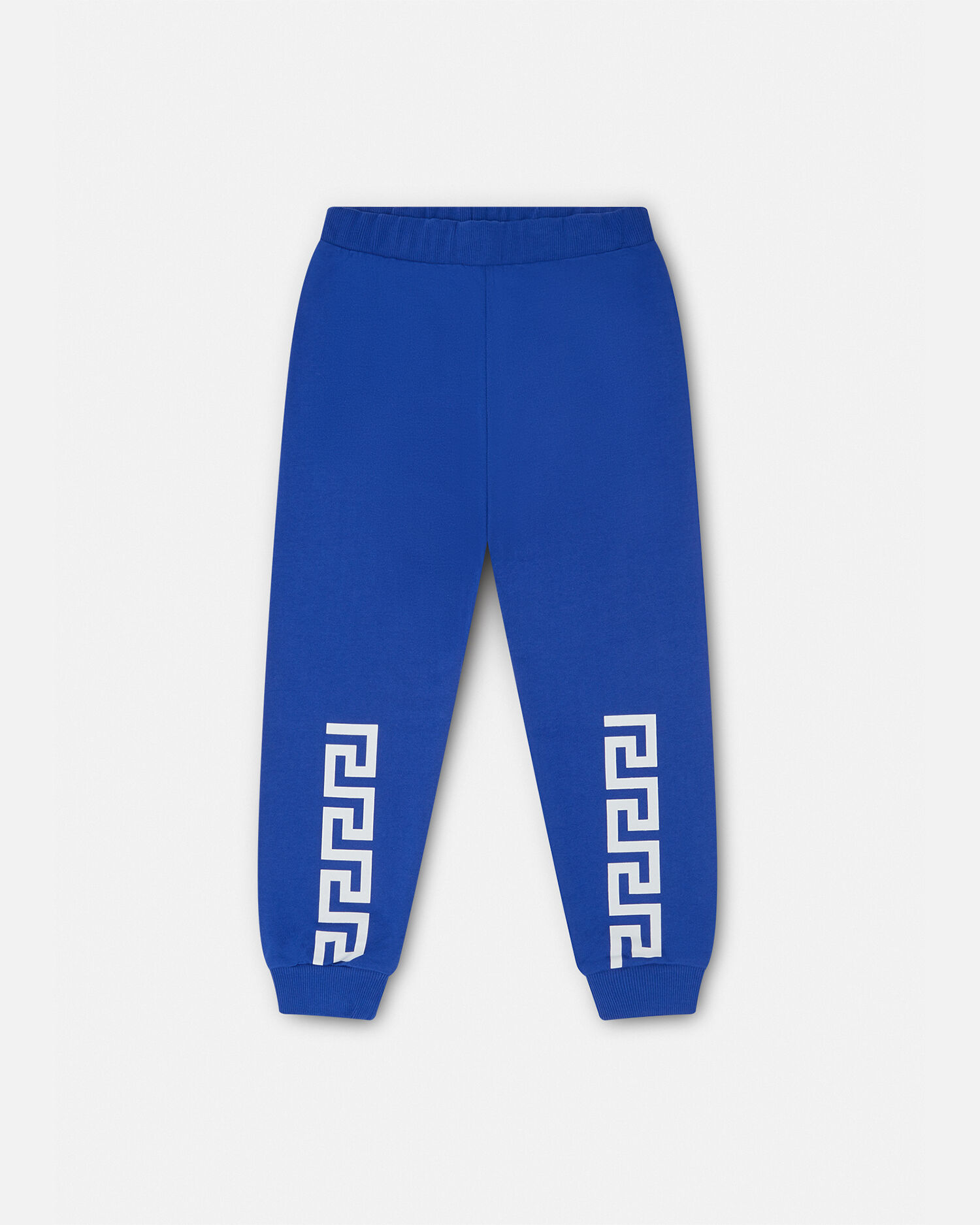 Greca Kids Sweatpants Blue Versace US