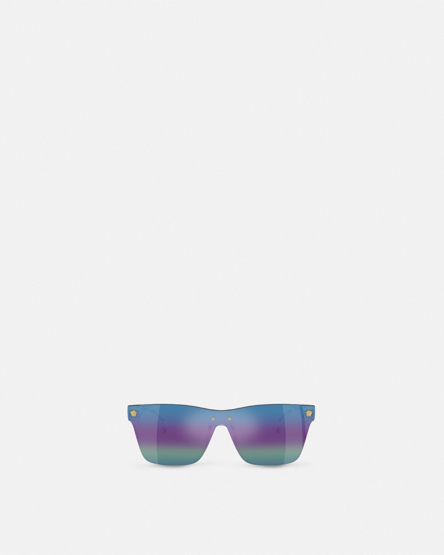 Versace mirrored shield sunglasses outlet