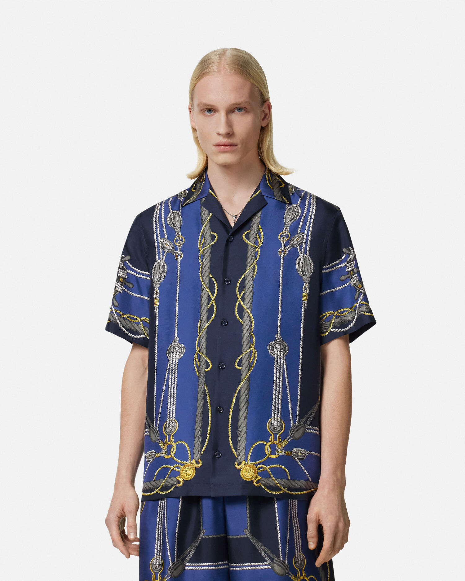 Chemise soie store homme versace