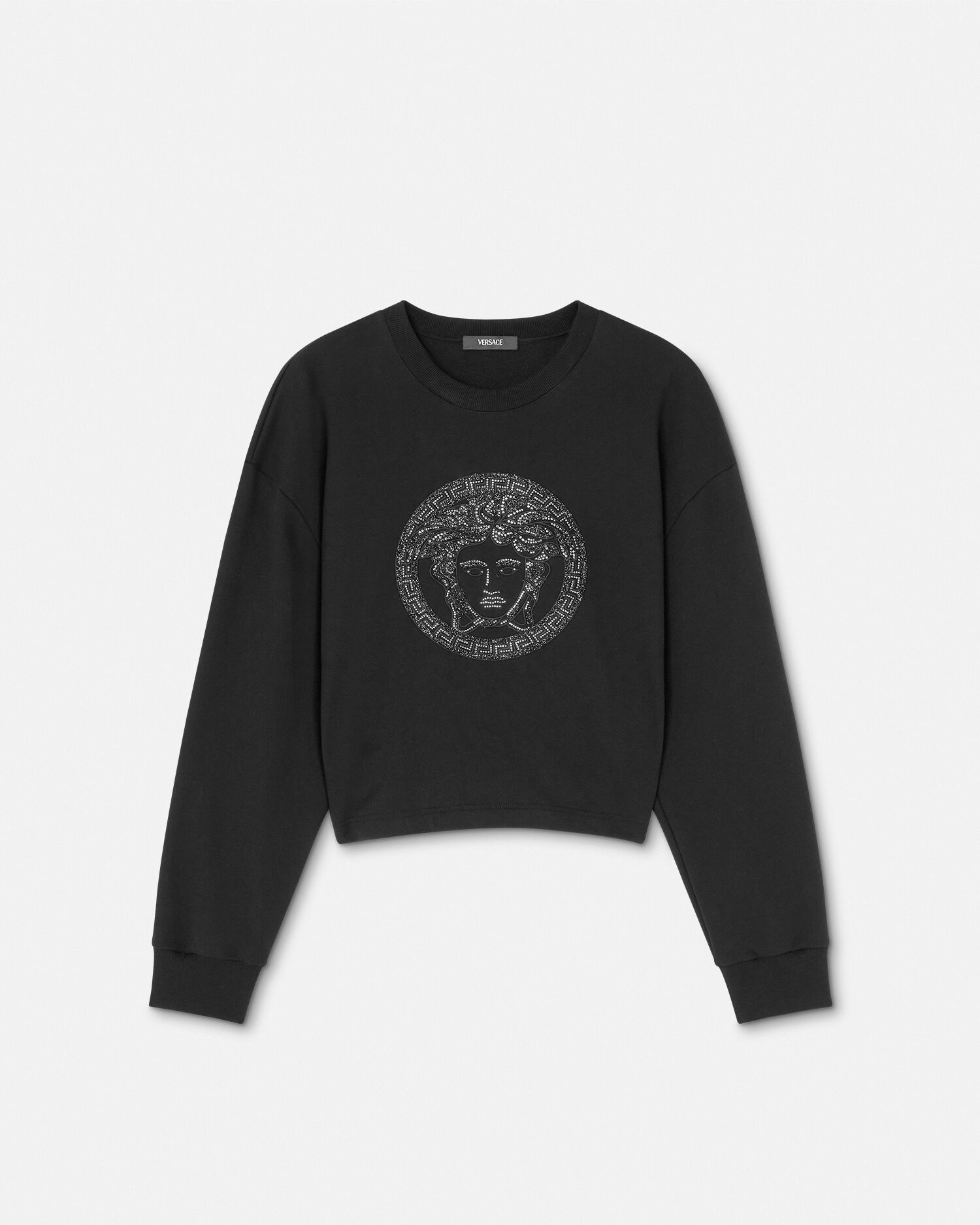 Versace medusa logo sweatshirt new arrivals