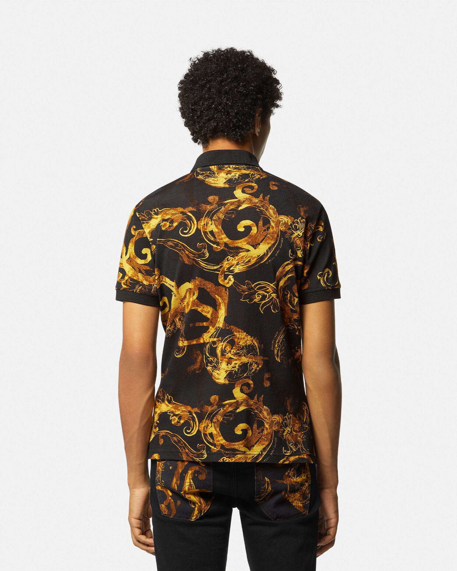 Watercolour Couture Polo Shirt