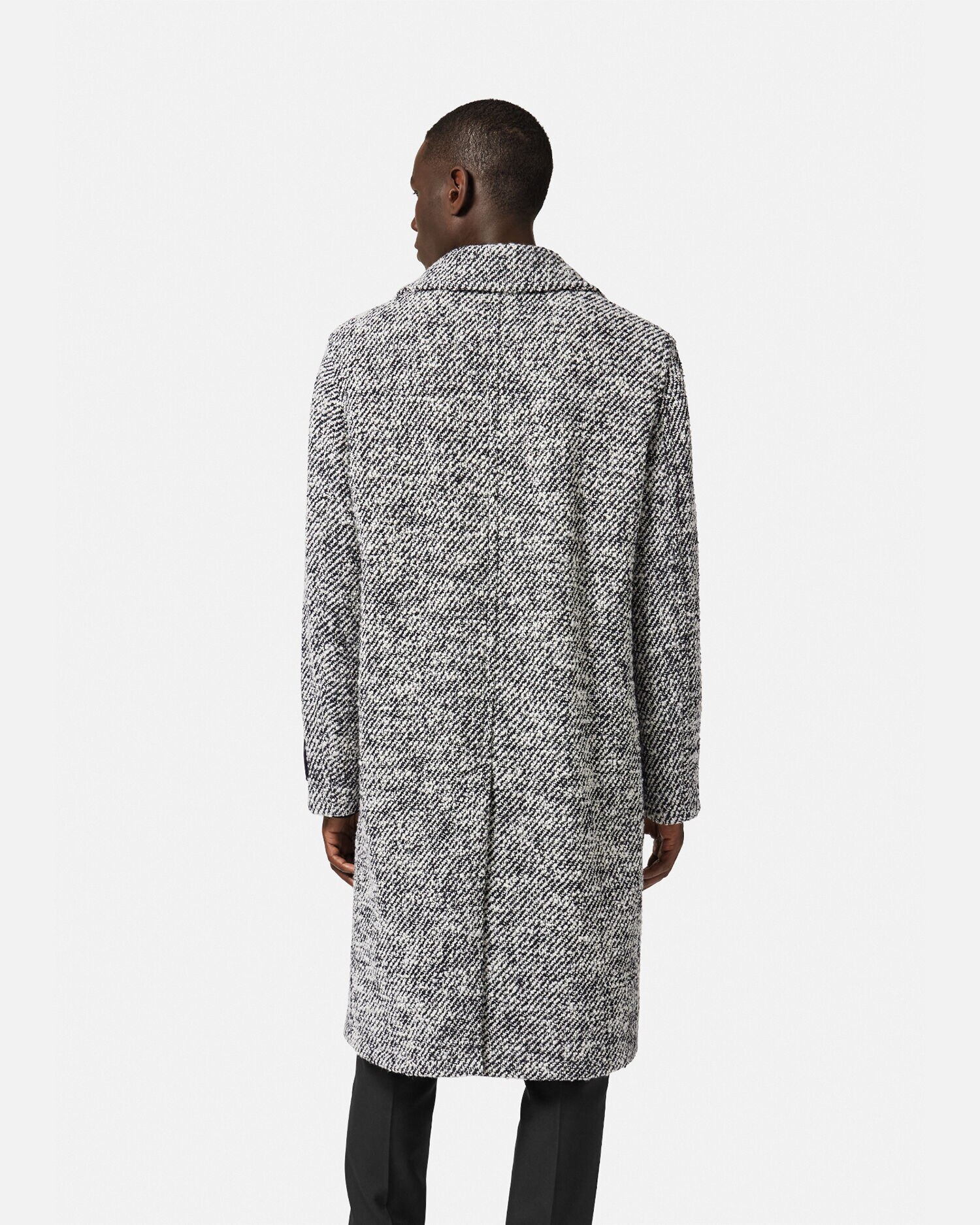 Mens boucle coat on sale