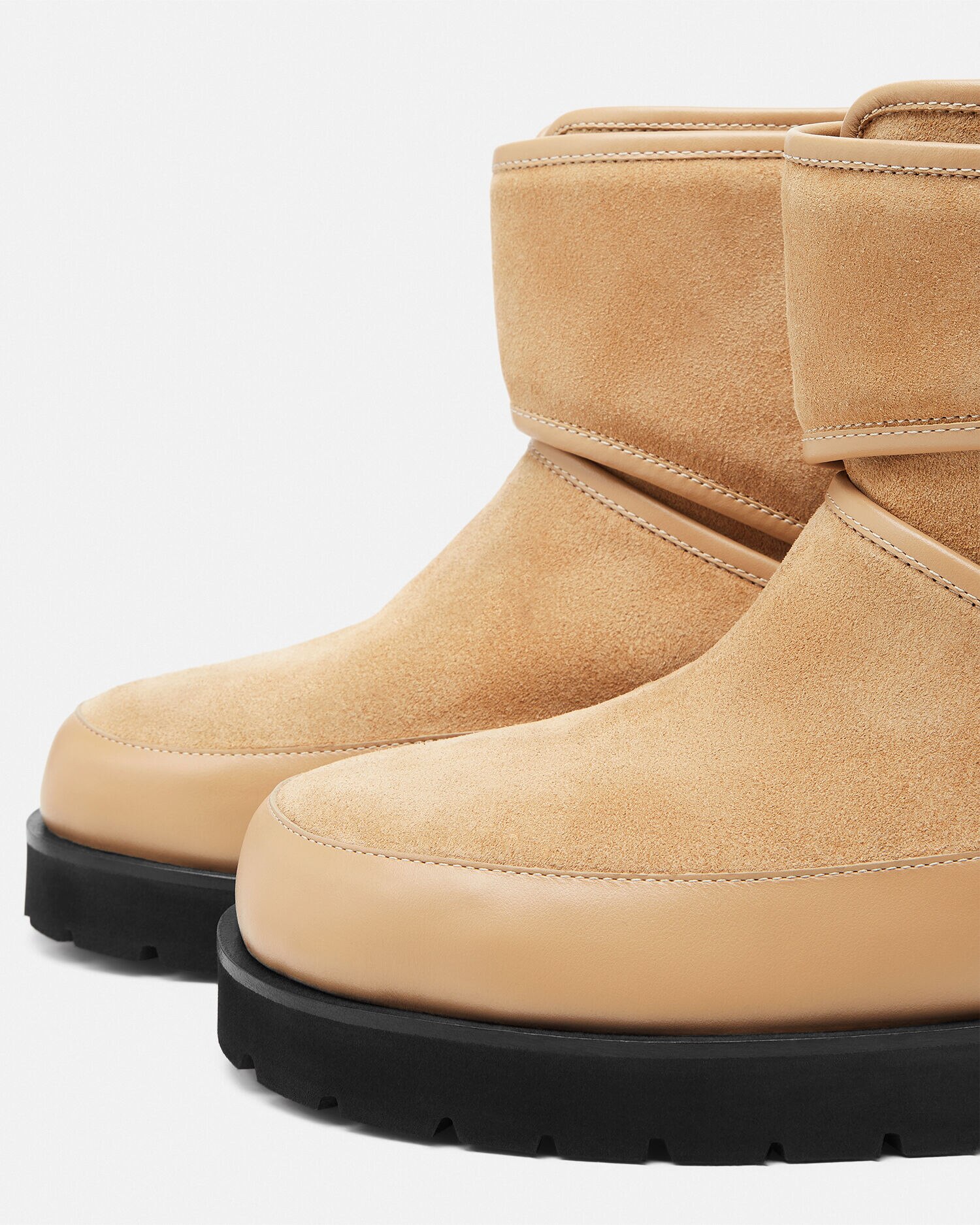 Bastion Suede Boots VERSACE