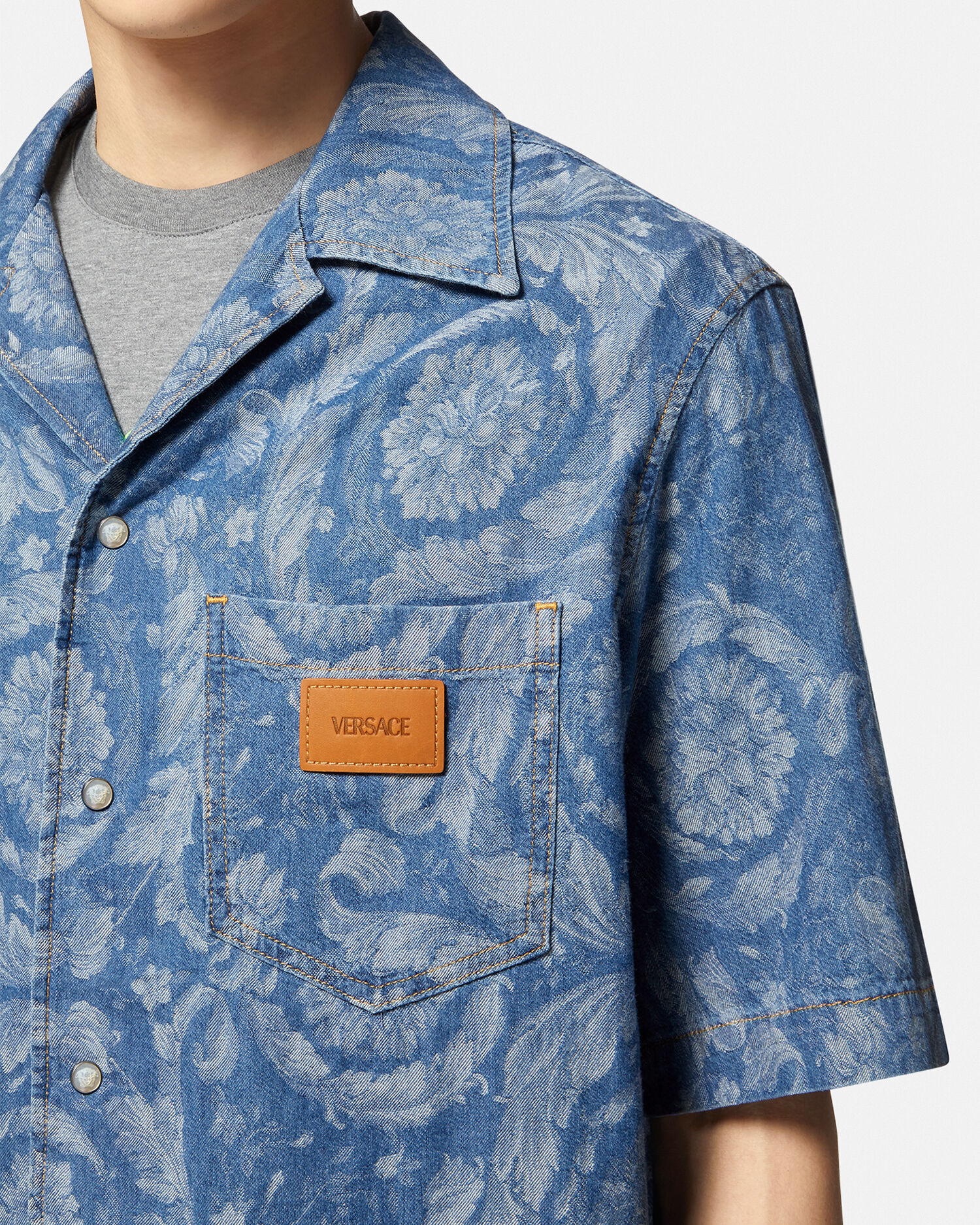 Camisas sale vaqueras versace