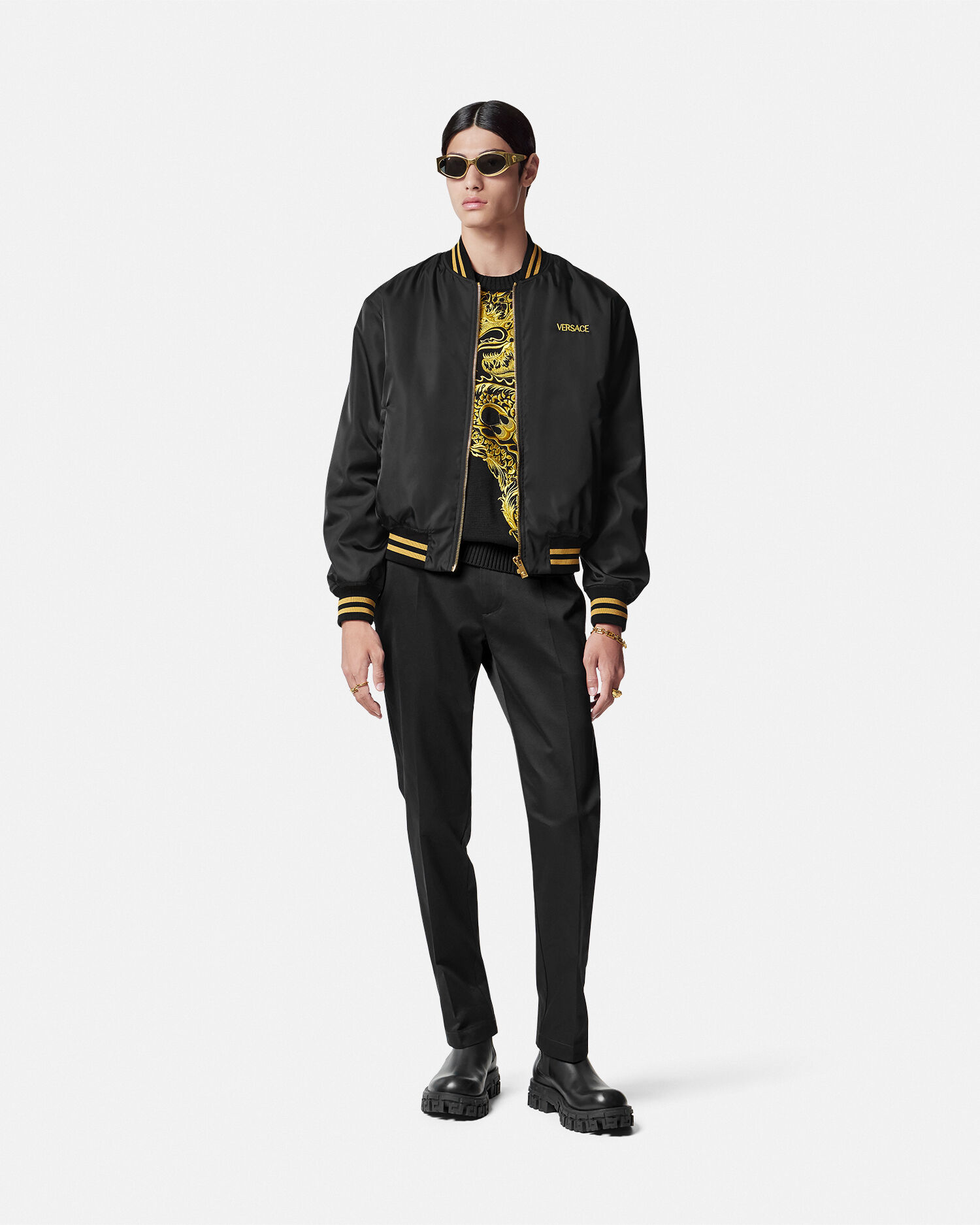 Versace shop mens bomber