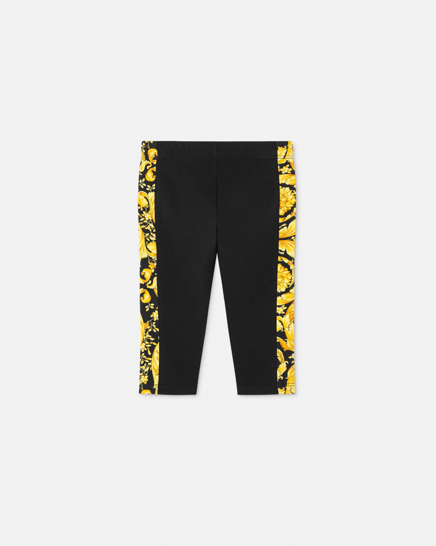Barocco Baby Leggings Black VERSACE US