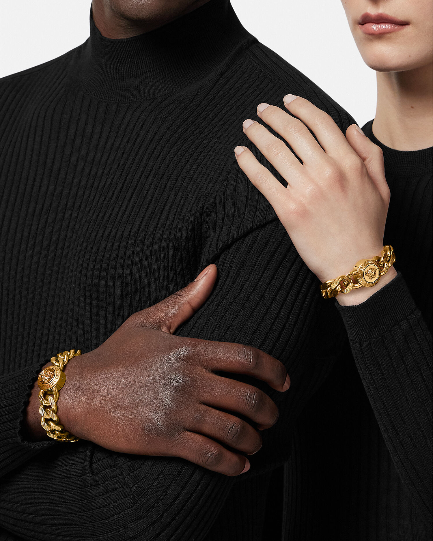 Medusa Chain Bracelet Gold Versace US