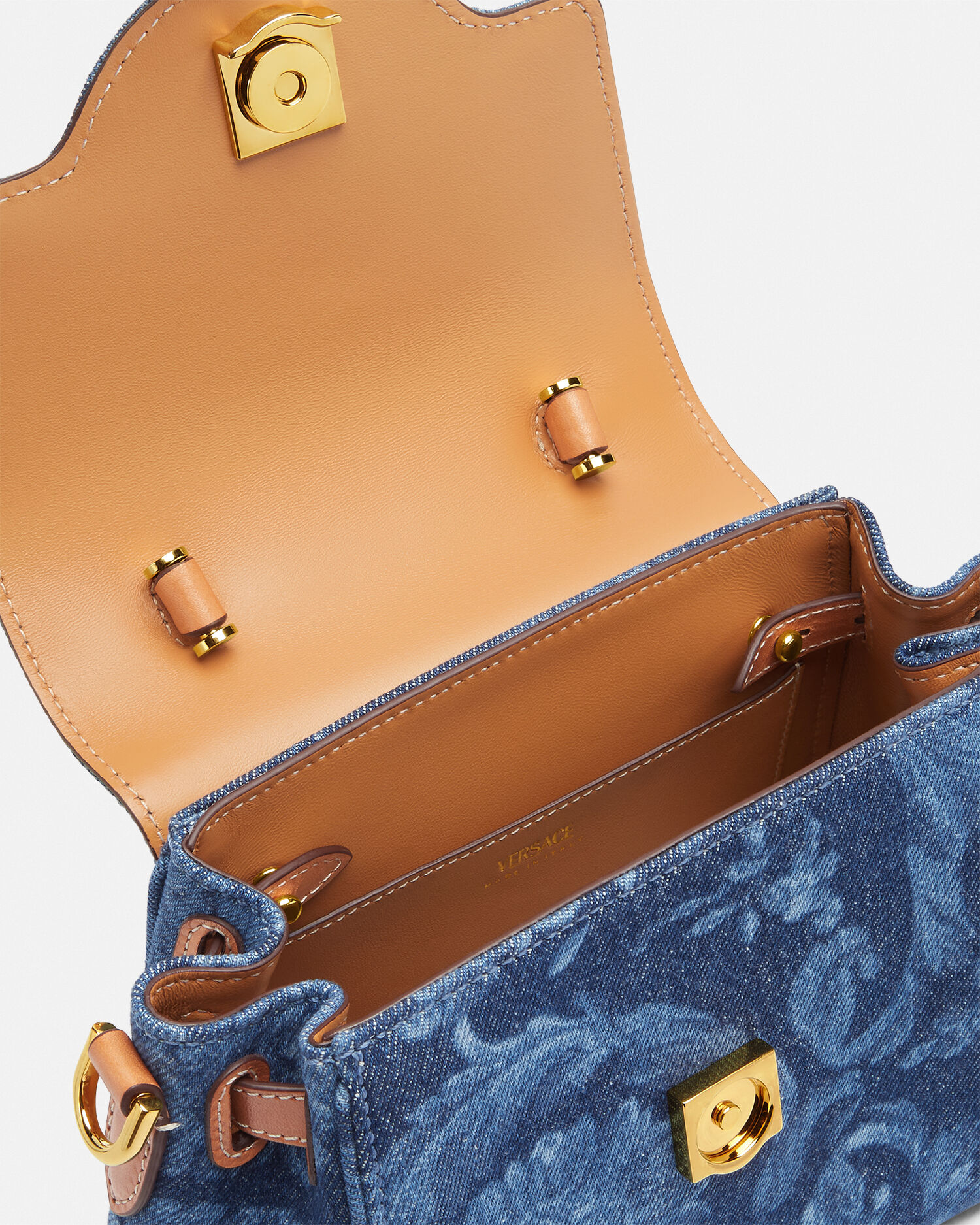 Versace blue bag online