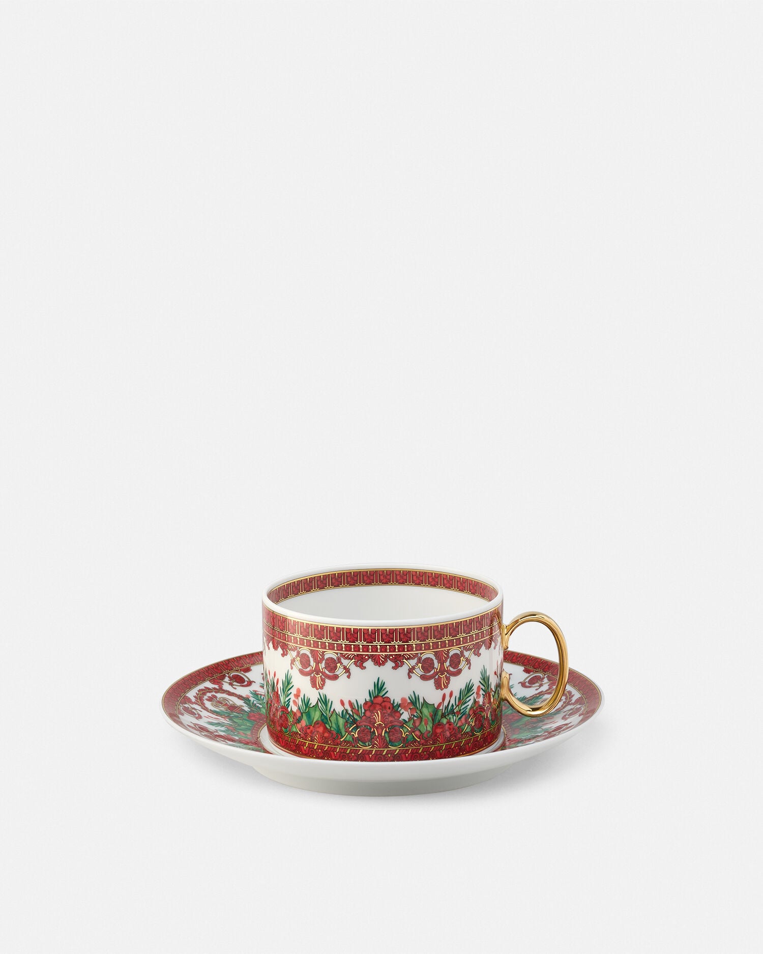 Medusa Garland Tea Cup & Saucer 
