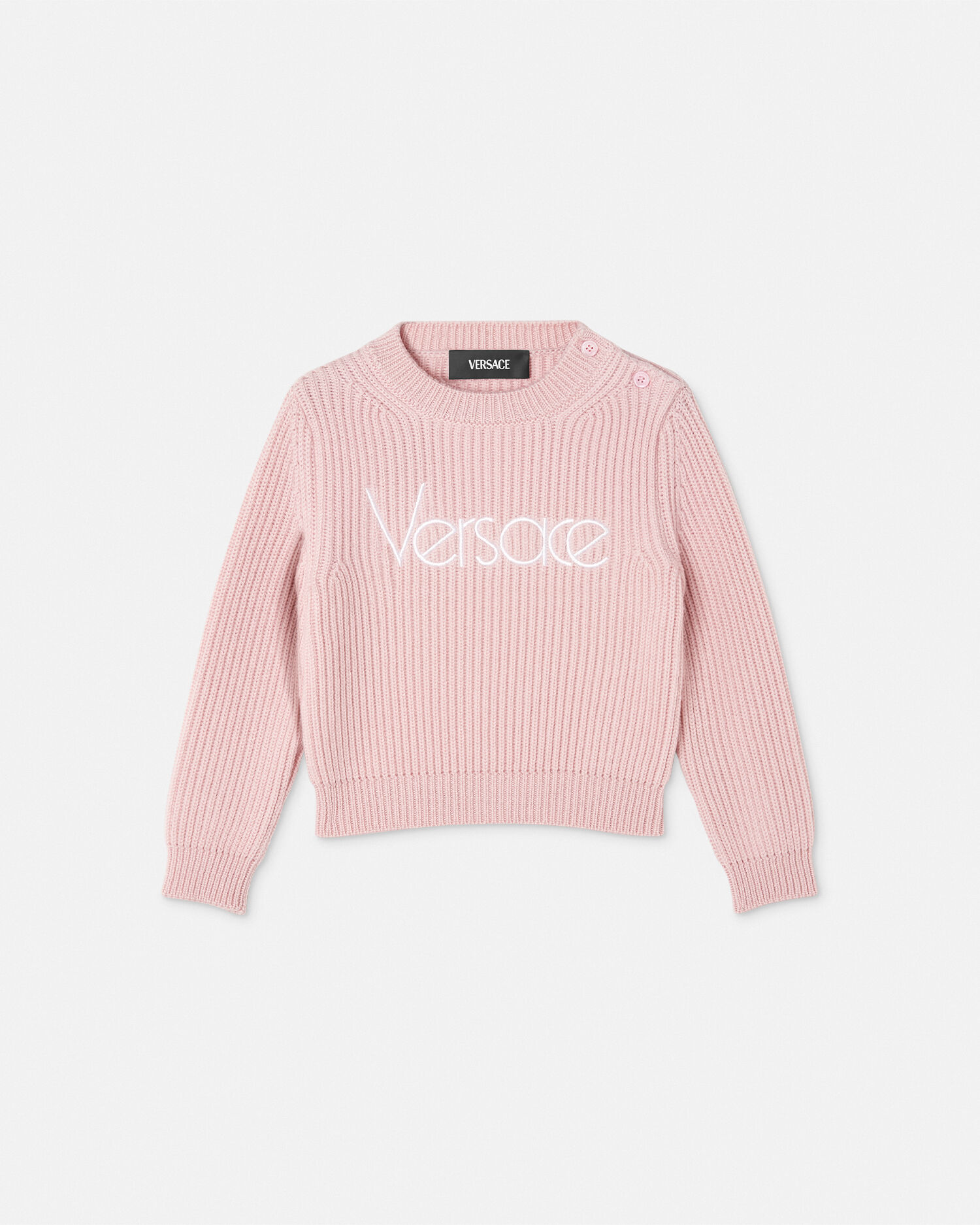 Maglia versace rosa top