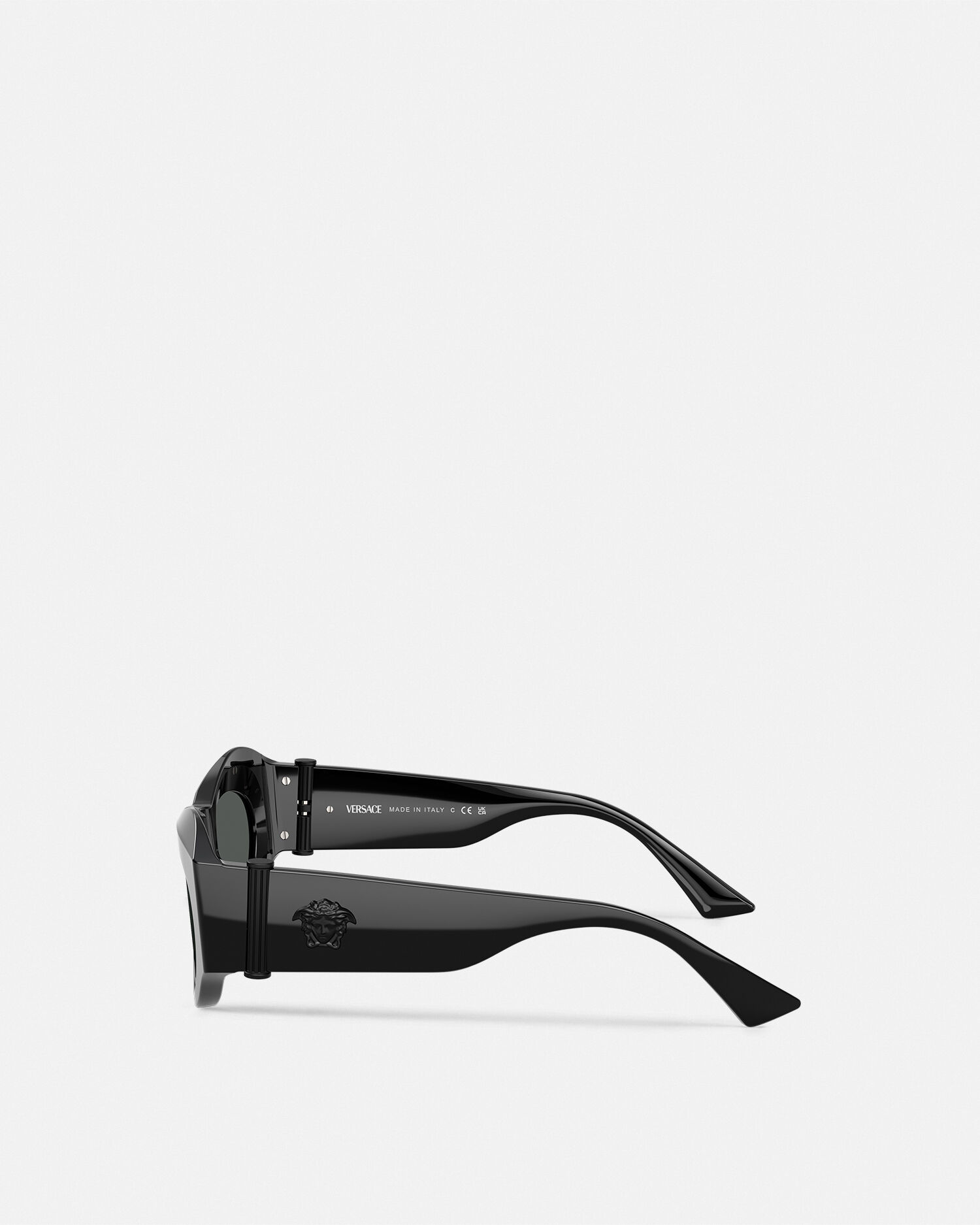 Versace black glam medusa sunglasses top