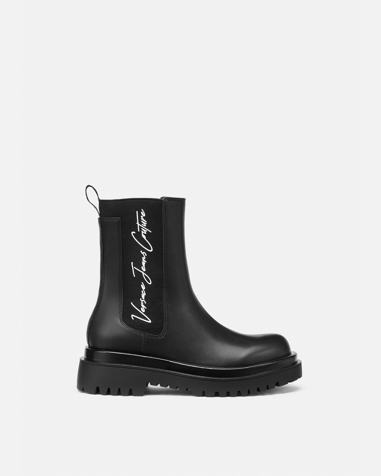 Versace chelsea boots hot sale