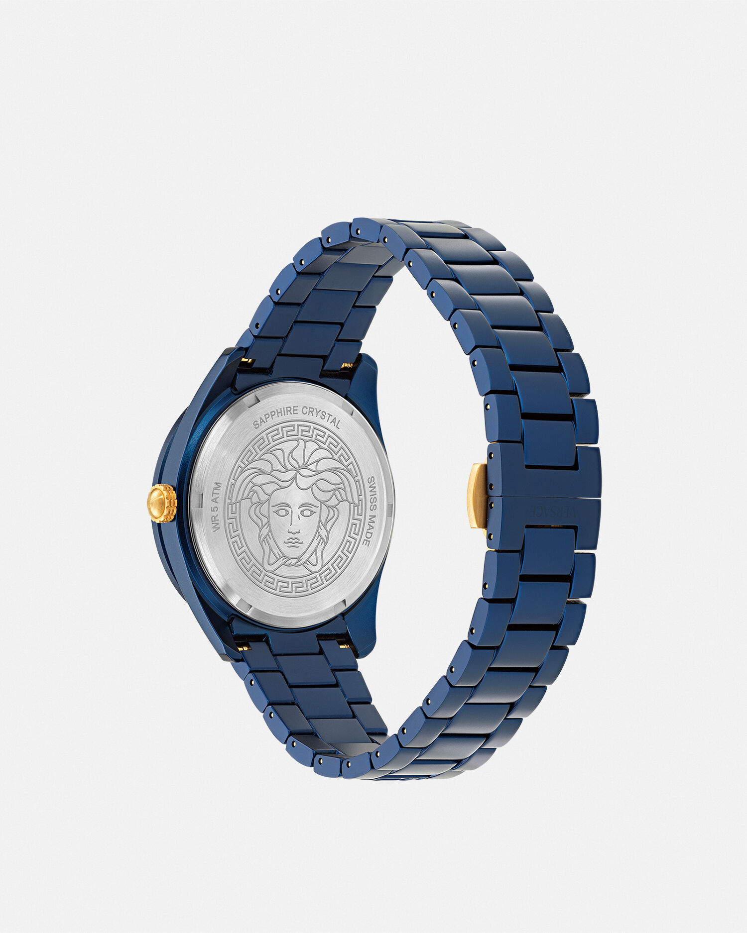 V-Dome Watch Blue | VERSACE