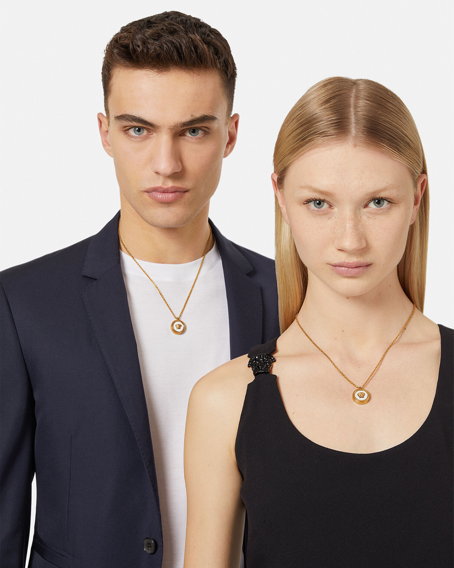 Collier Medusa en mail Versace Homme Boutique en Ligne France