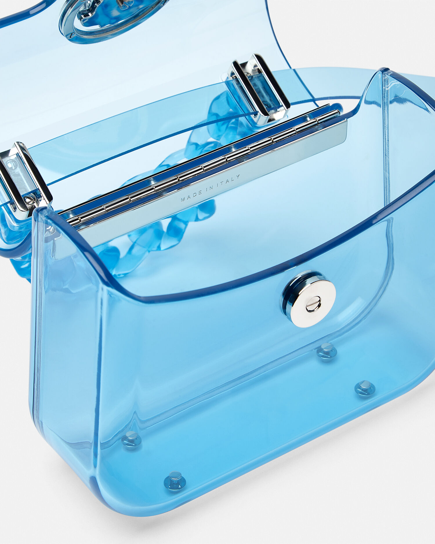 Versace clear bag discount