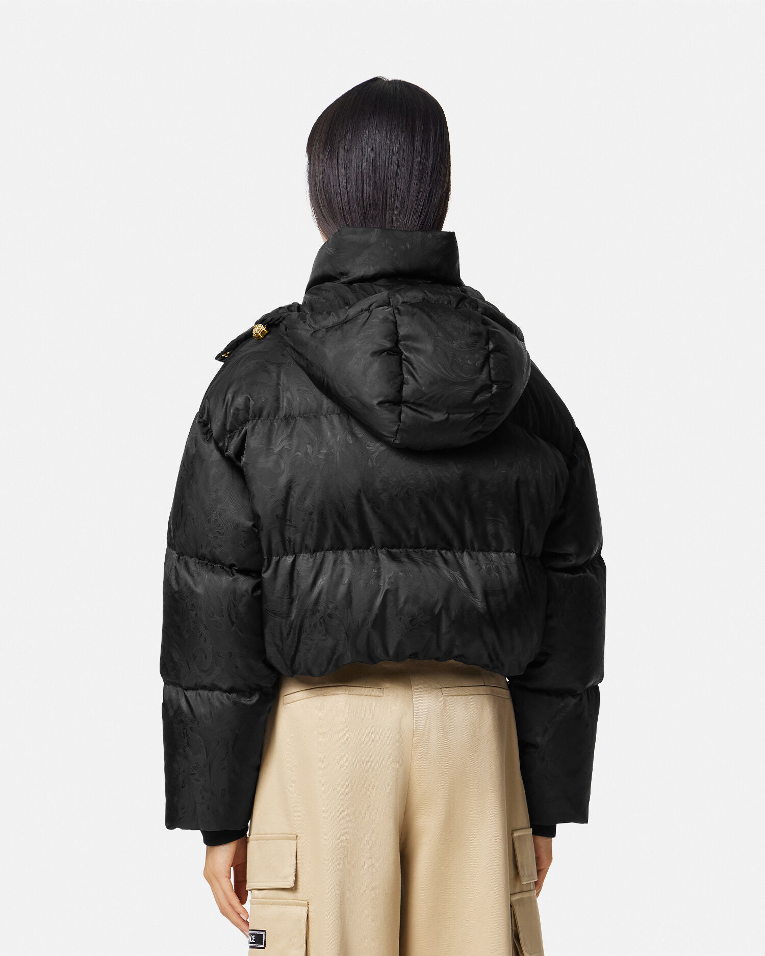 Versace puffer sale